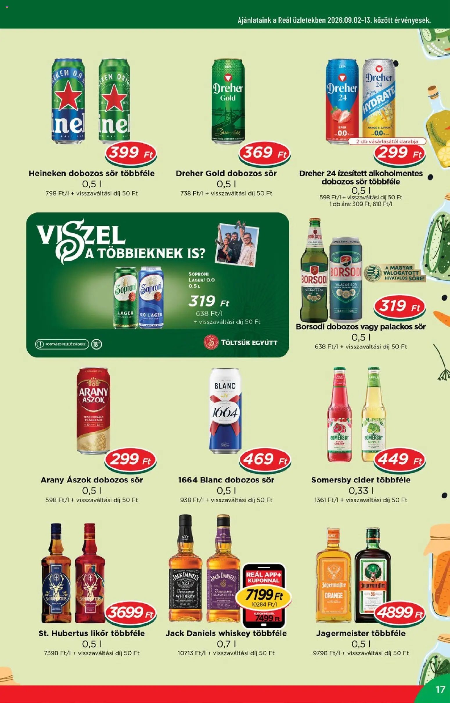 Reál újság 2026.09.02. Reál akciós újság