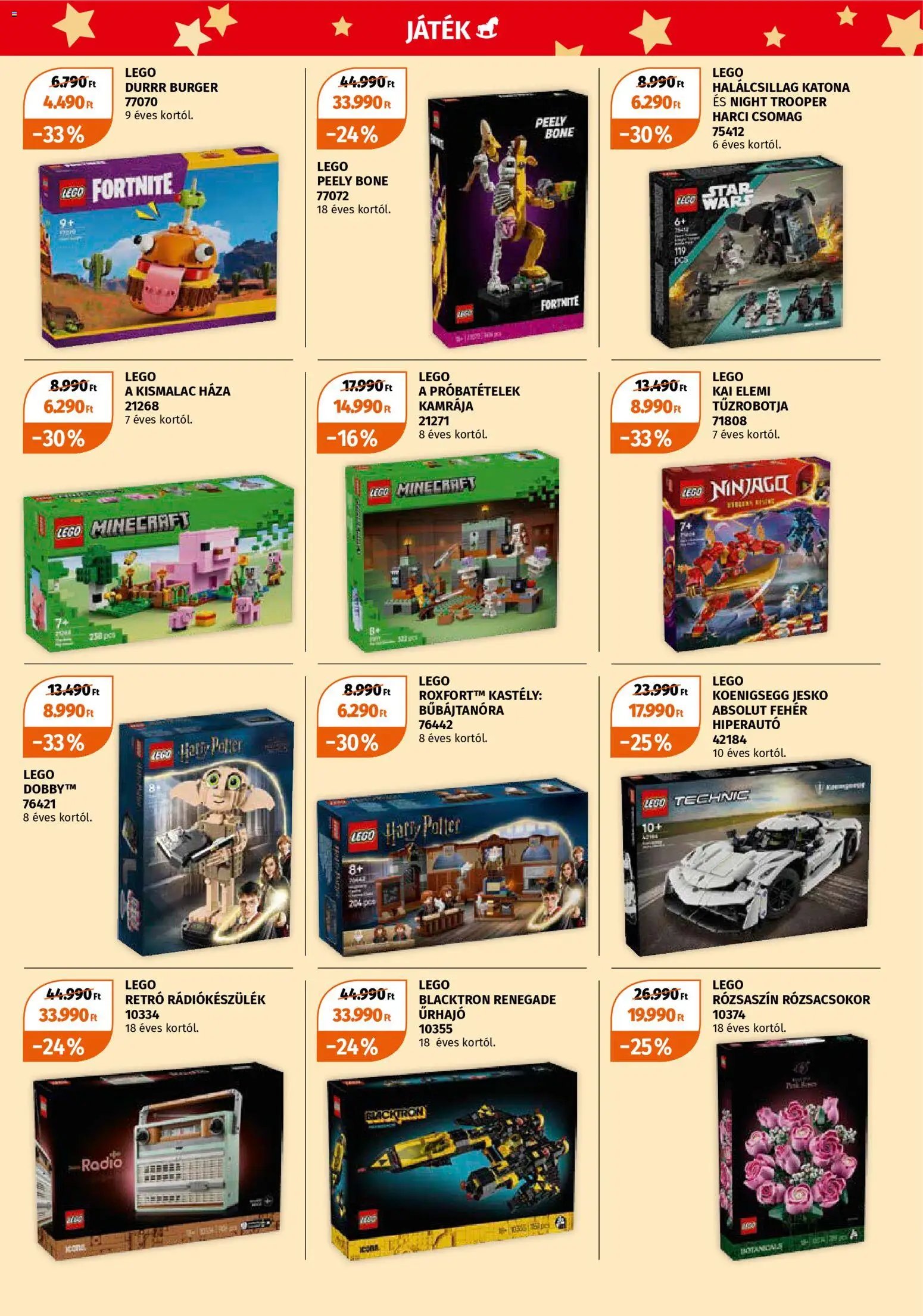 Müller újság 2025.11.10. Játékprospektus (2025-11-10 - 2025-11-16)