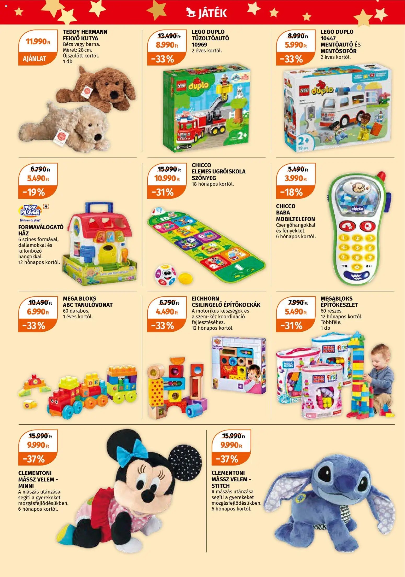 Müller újság 2025.11.10. Játékprospektus (2025-11-10 - 2025-11-16)