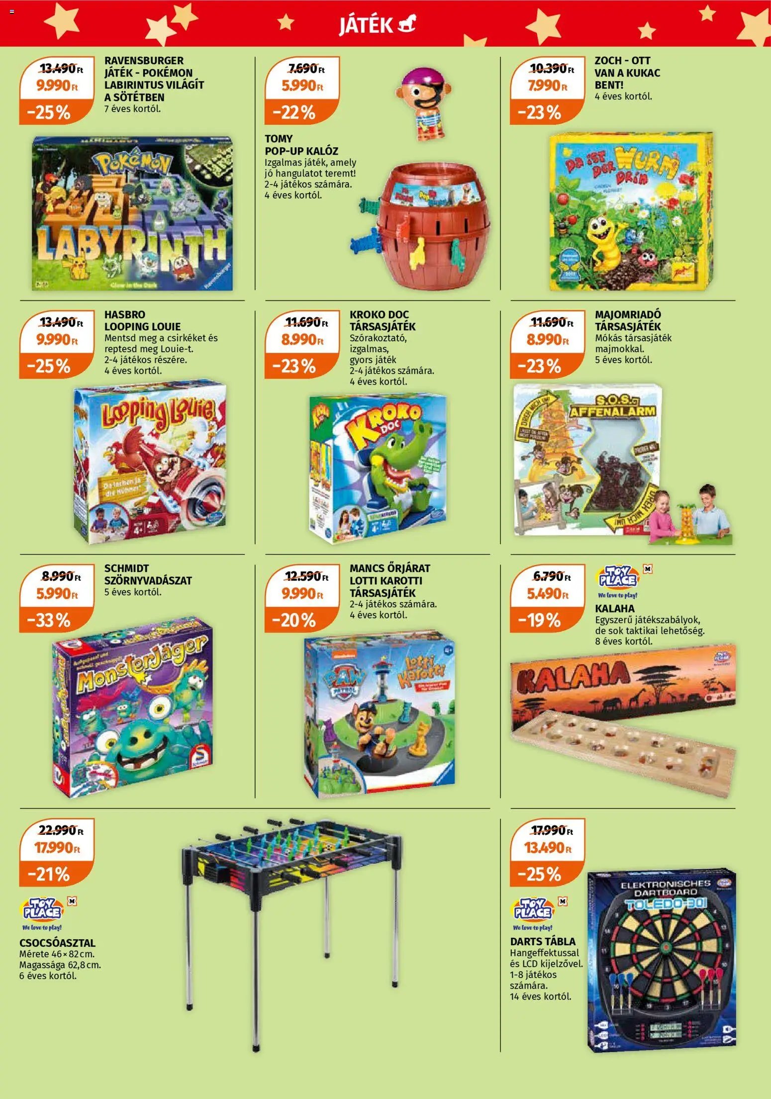 Müller újság 2025.11.10. Játékprospektus (2025-11-10 - 2025-11-16)