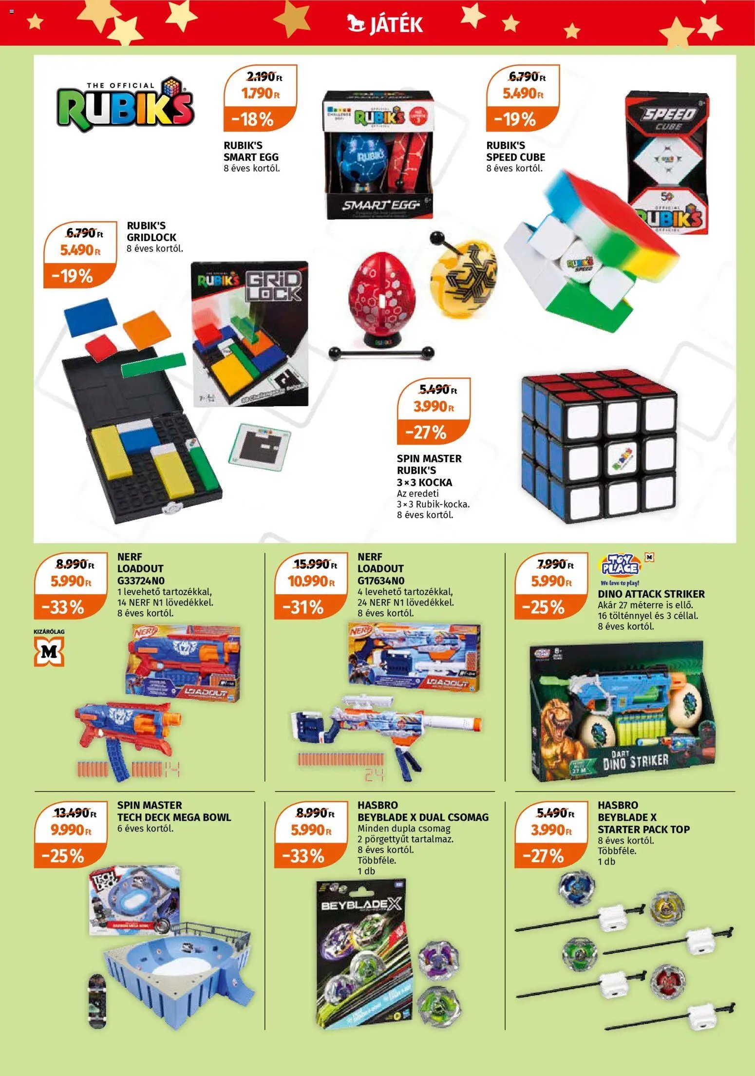 Müller újság 2025.11.10. Játékprospektus (2025-11-10 - 2025-11-16)