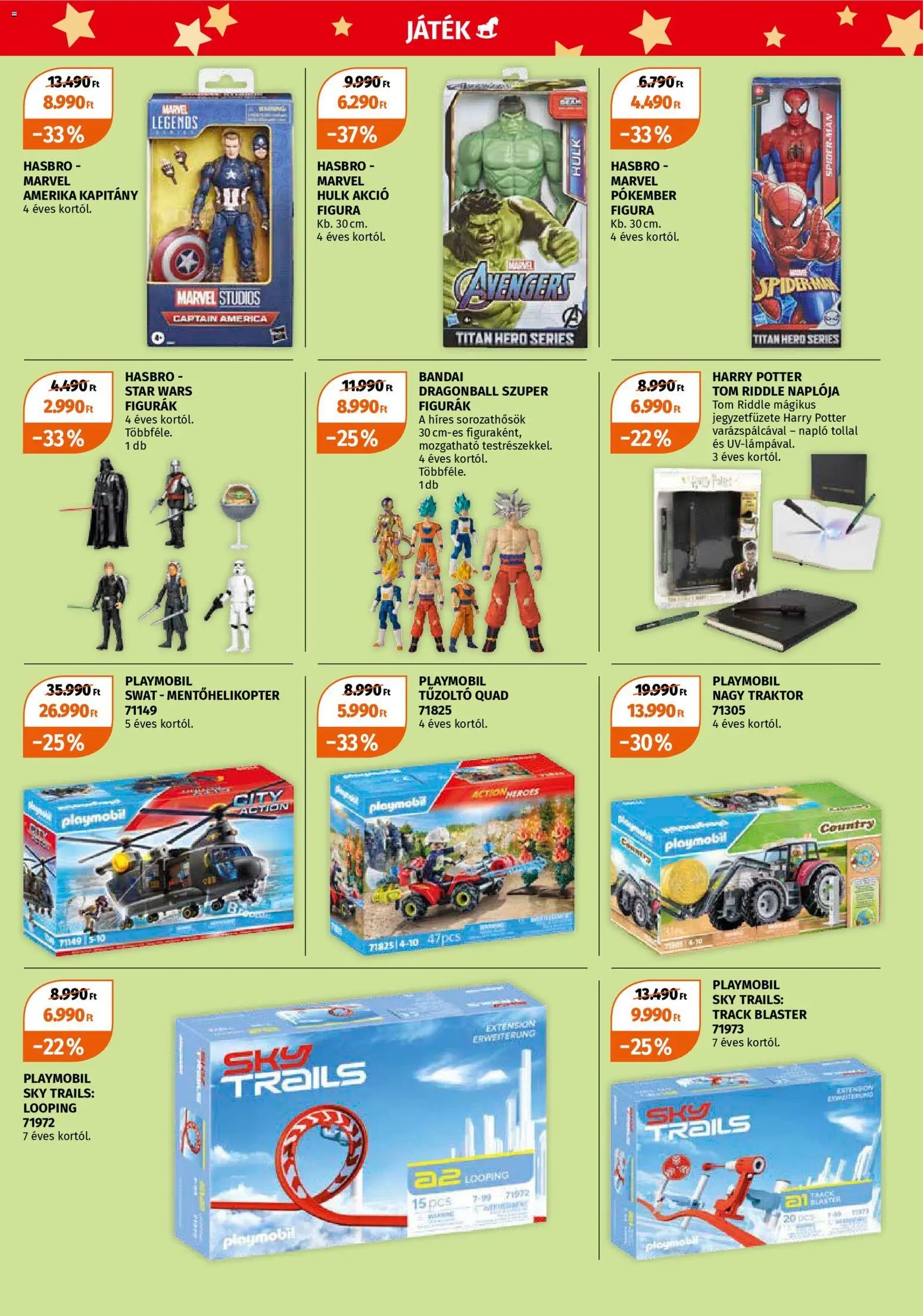 Müller újság 2025.11.10. Játékprospektus (2025-11-10 - 2025-11-16)