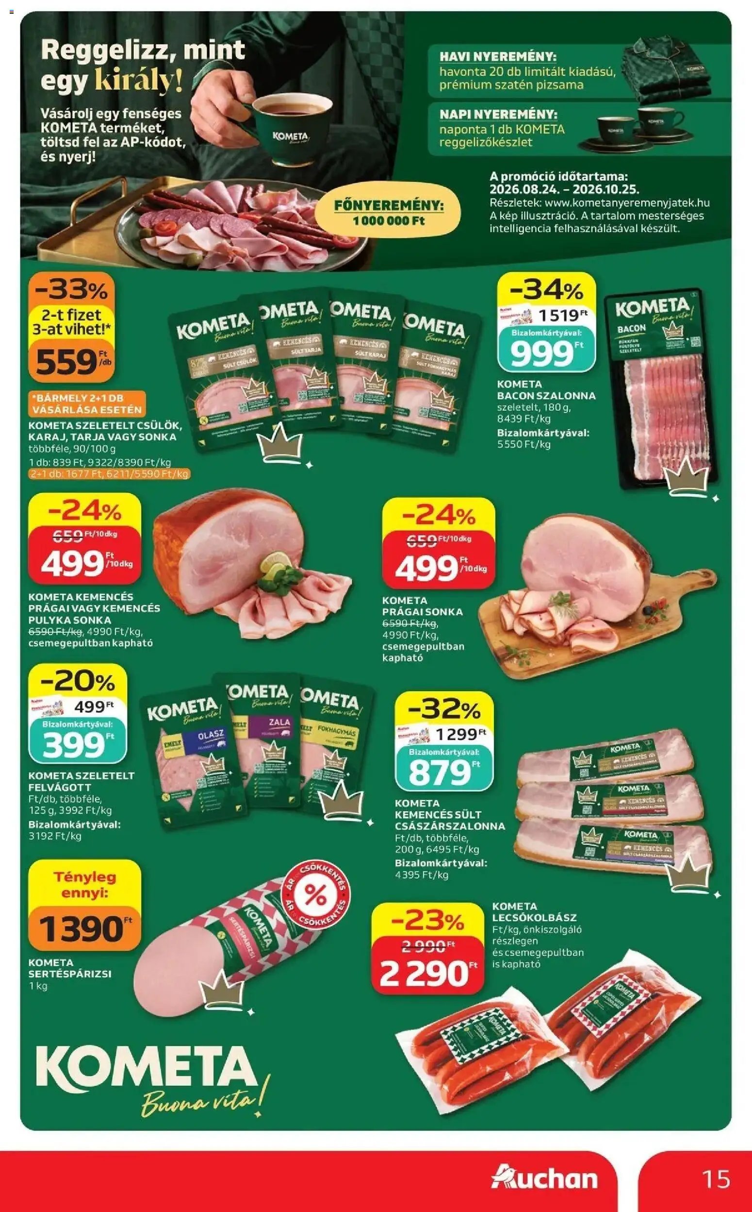 Auchan újság 2026.09.24. Auchan akciós újság Szolnok