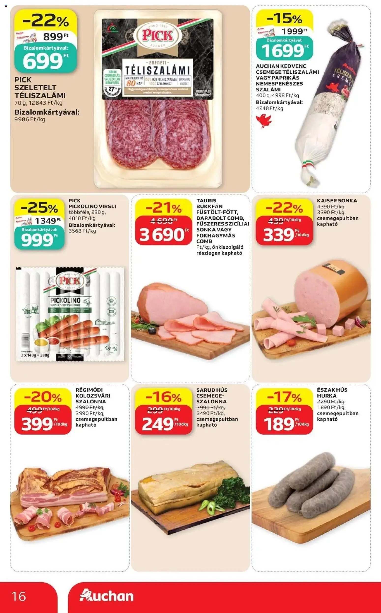 Auchan újság 2026.09.24. Auchan akciós újság Szolnok