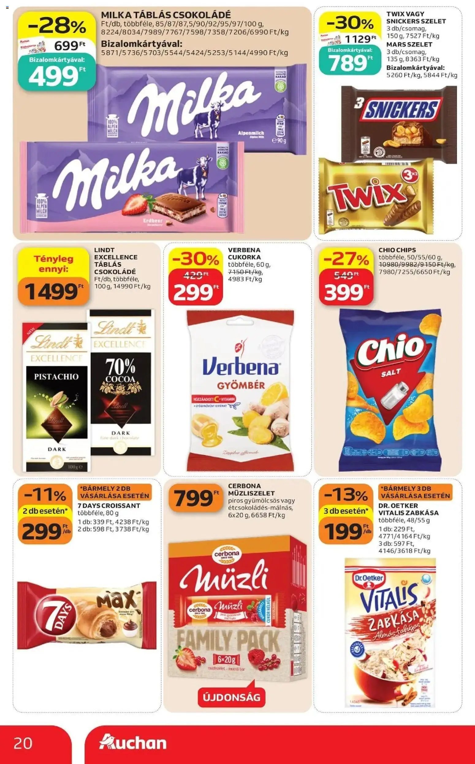 Auchan újság 2026.09.24. Auchan akciós újság Szolnok