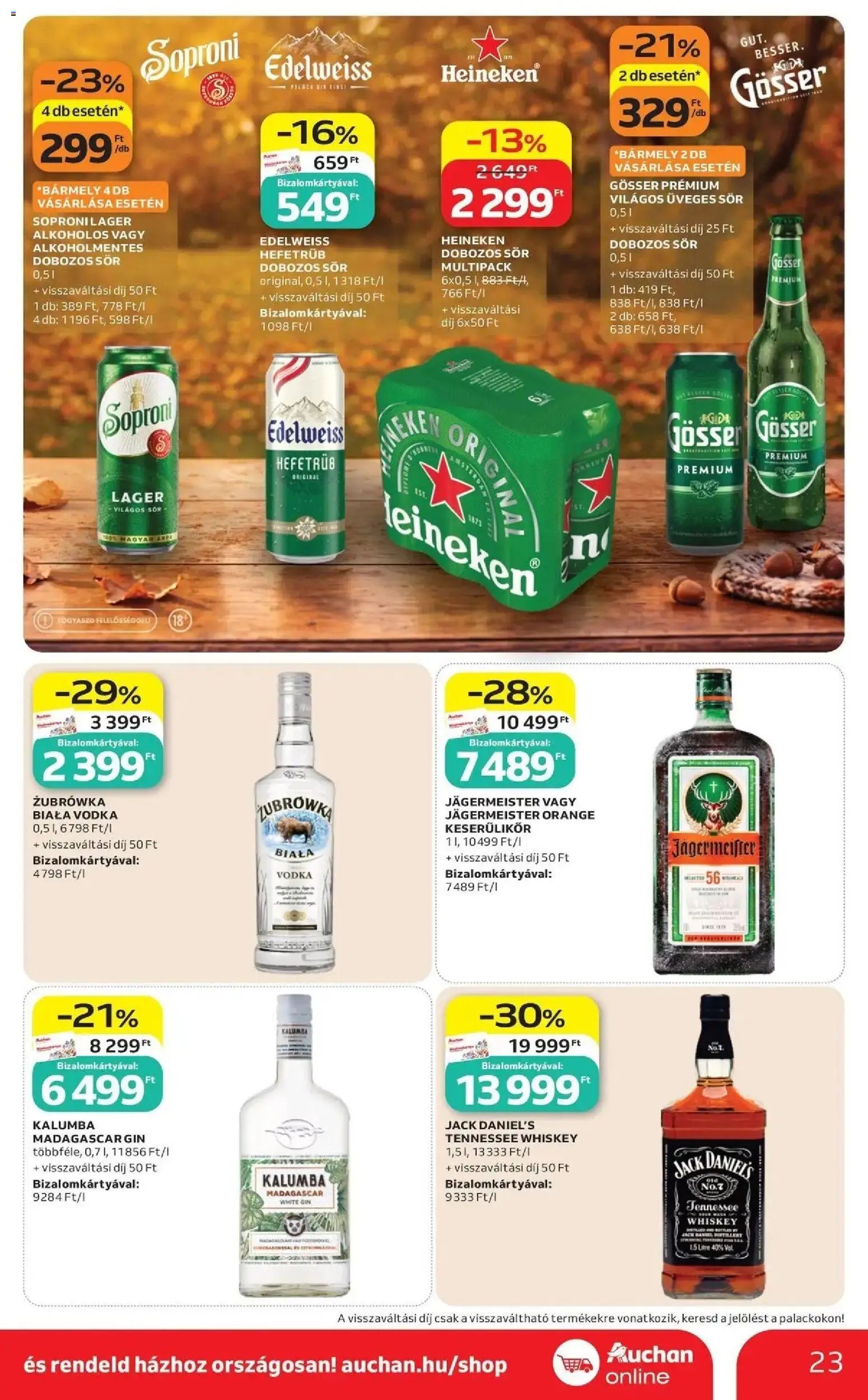 Auchan újság 2026.09.24. Auchan akciós újság Szolnok