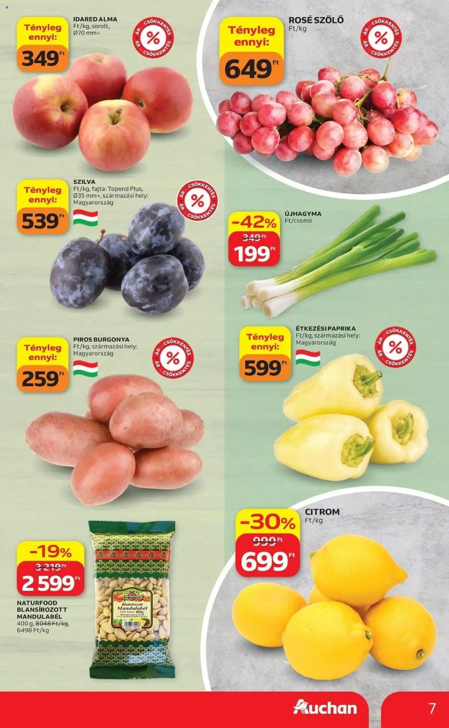 Auchan újság 2026.09.24. Auchan akciós újság Szolnok