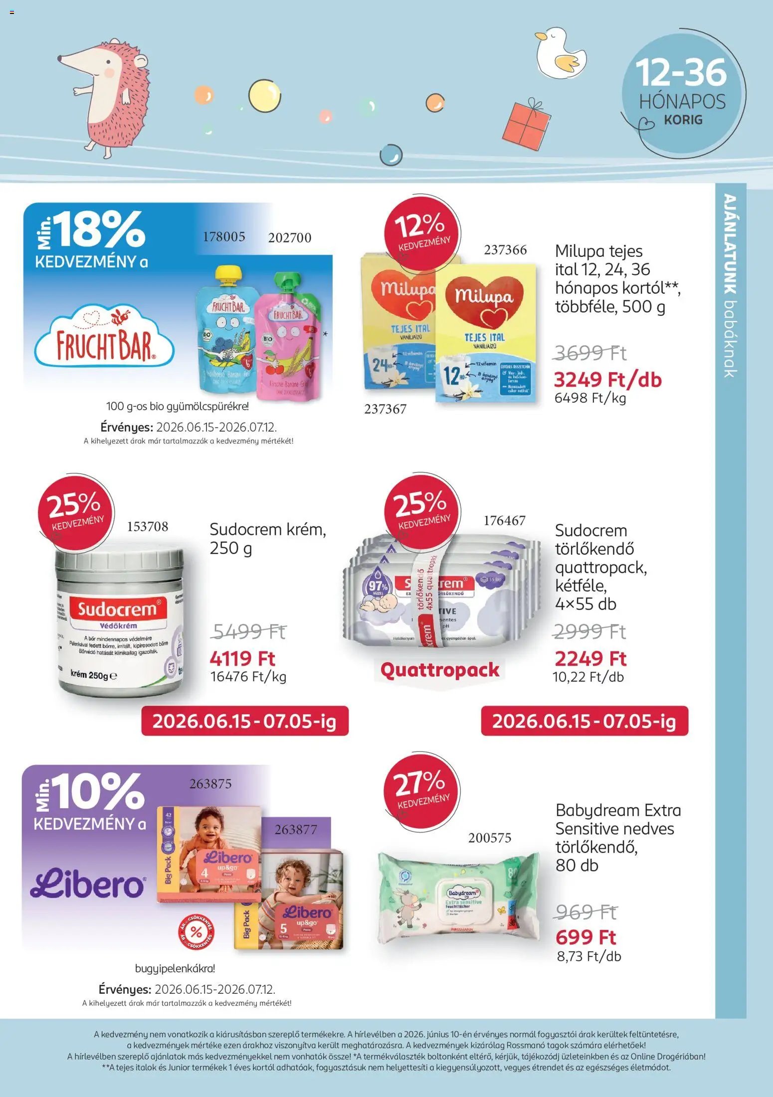 Rossmann újság 2026.06.15. Rossmann Babaprogram