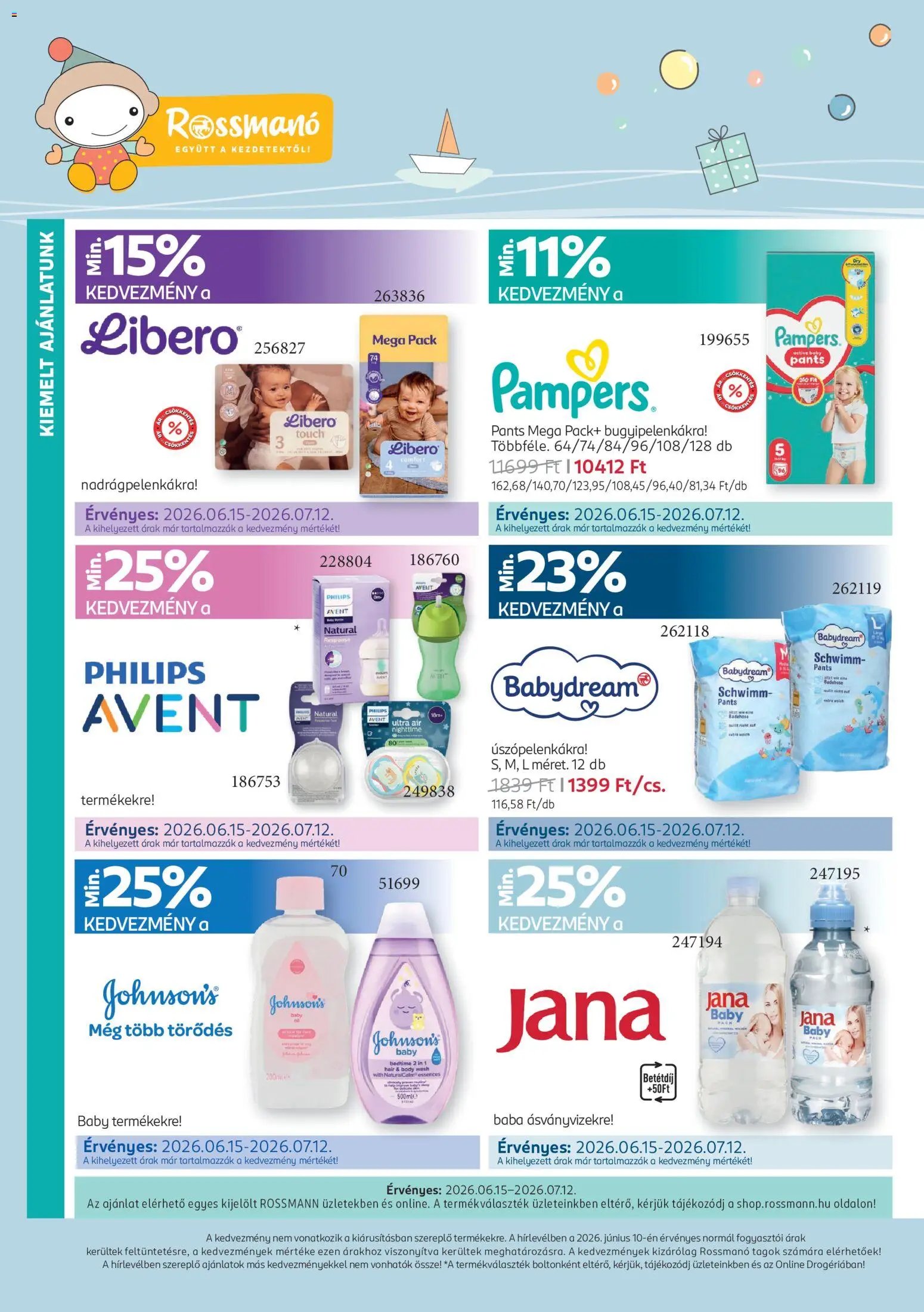 Rossmann újság 2026.06.15. Rossmann Babaprogram