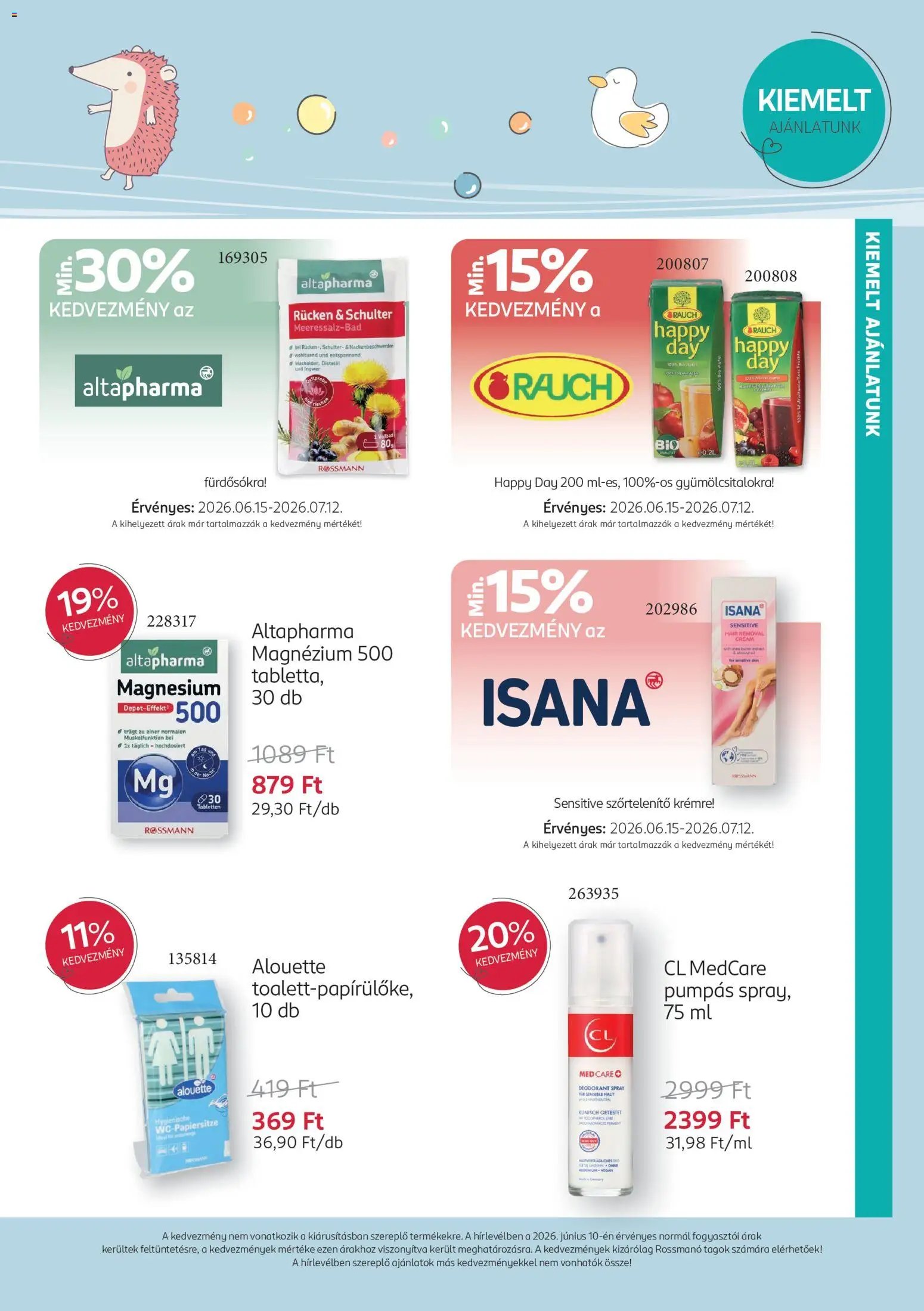 Rossmann újság 2026.06.15. Rossmann Babaprogram