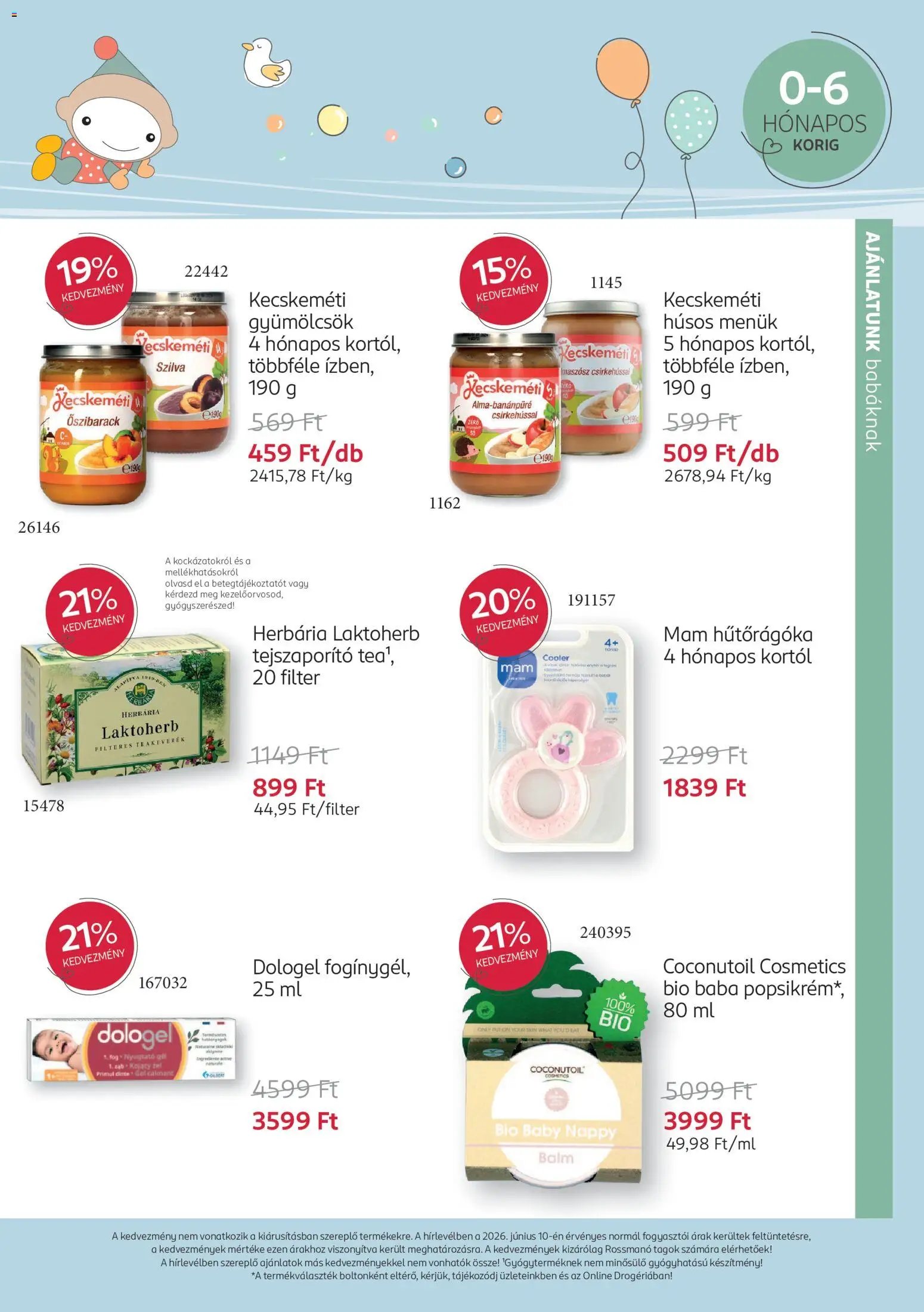 Rossmann újság 2026.06.15. Rossmann Babaprogram