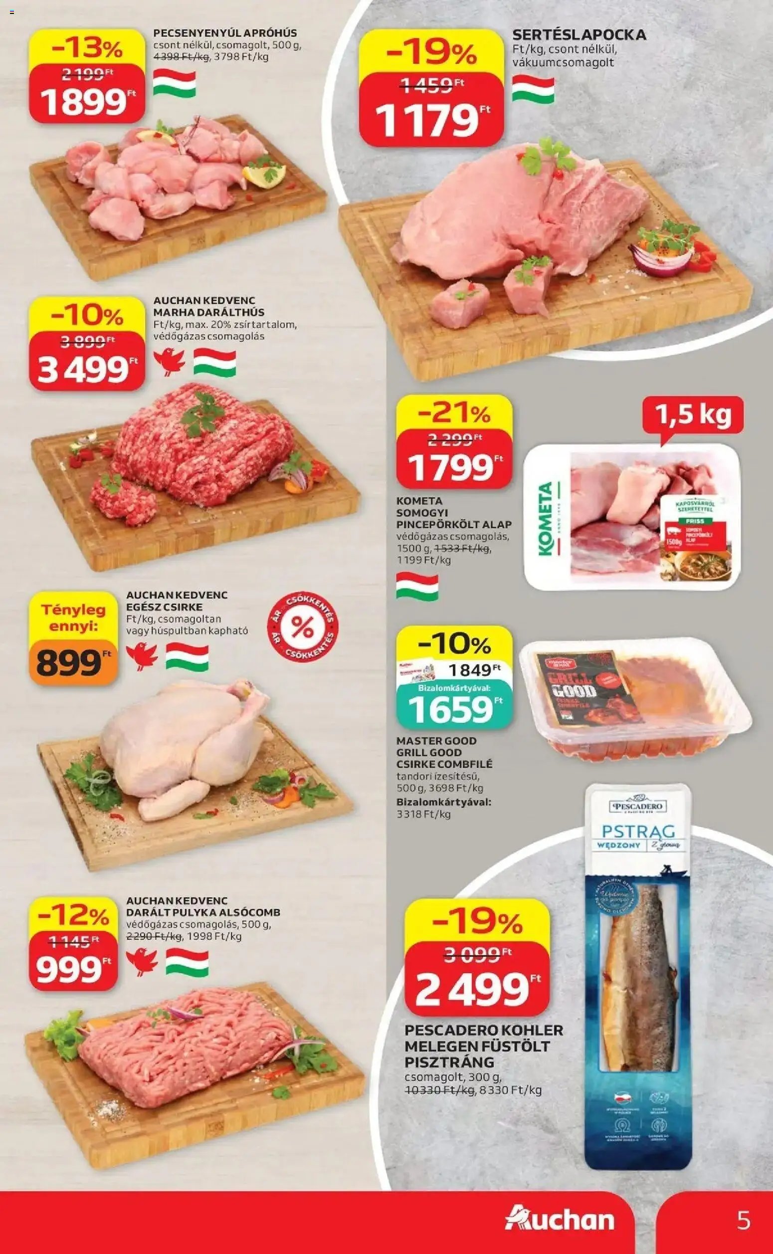 Auchan újság 2026.07.23. Auchan akciós újság Fót