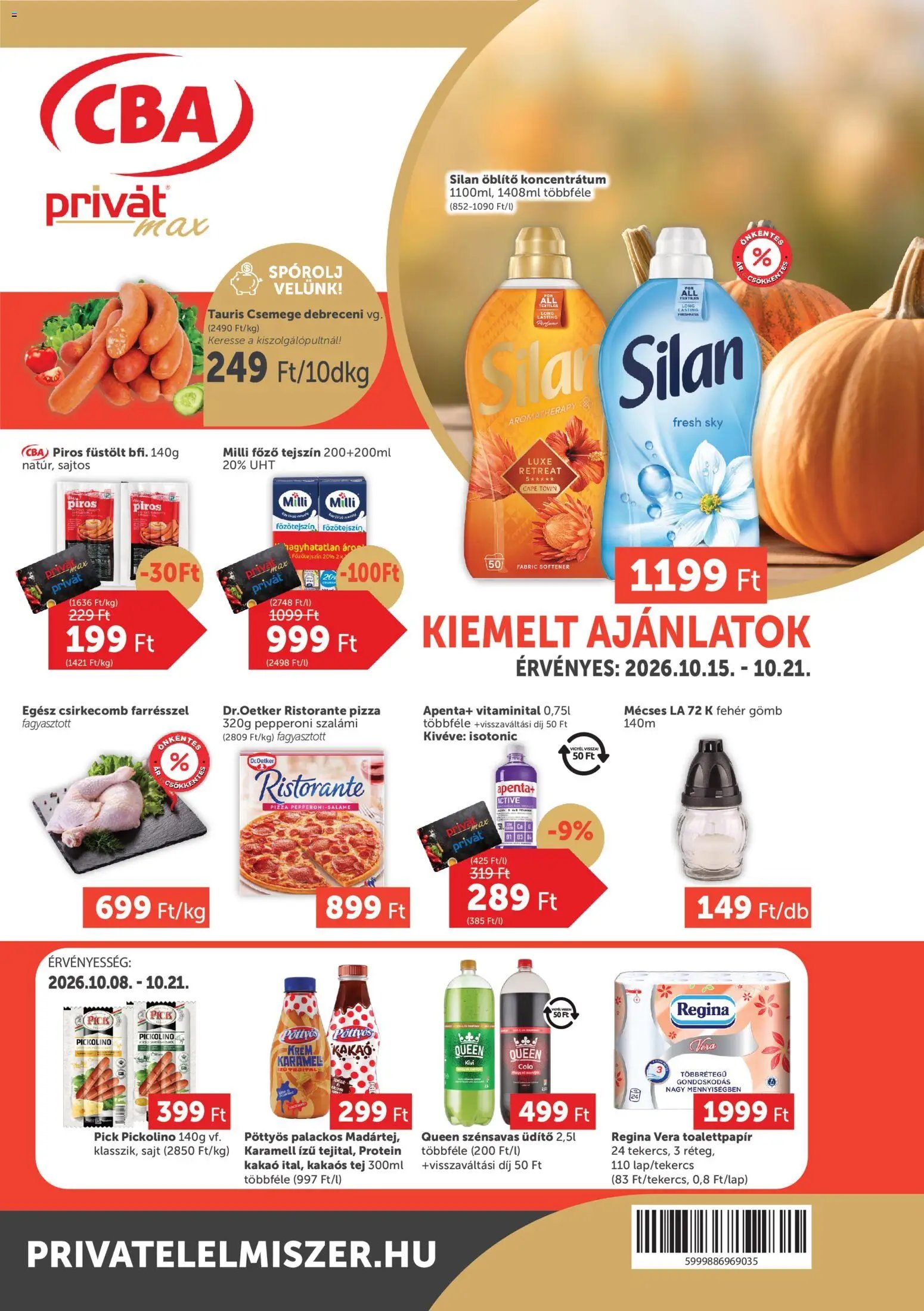 PRIVÁT Aktuális szórólap MAX 2026.10.15. - lapozható formában szórólap ✳️