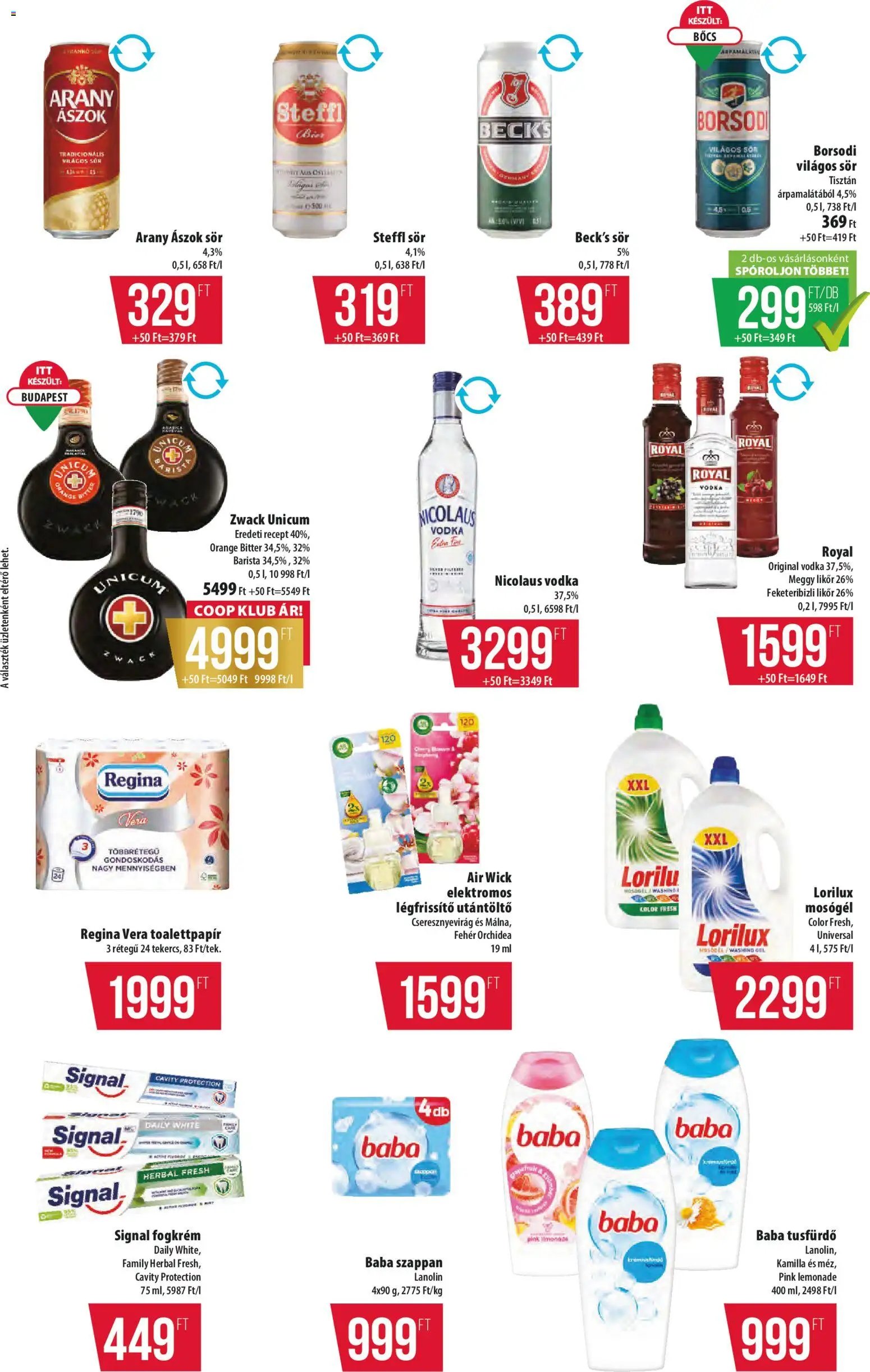 COOP újság 2026.10.08. COOP - Észak Kelet Pro-Coop Zrt - Szuper Plusz