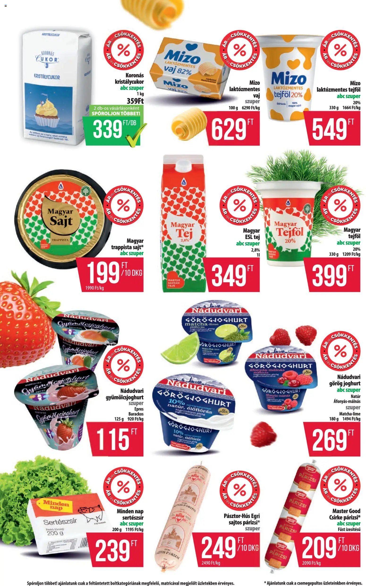 COOP újság 2026.10.08. COOP - Észak Kelet Pro-Coop Zrt - Szuper Plusz