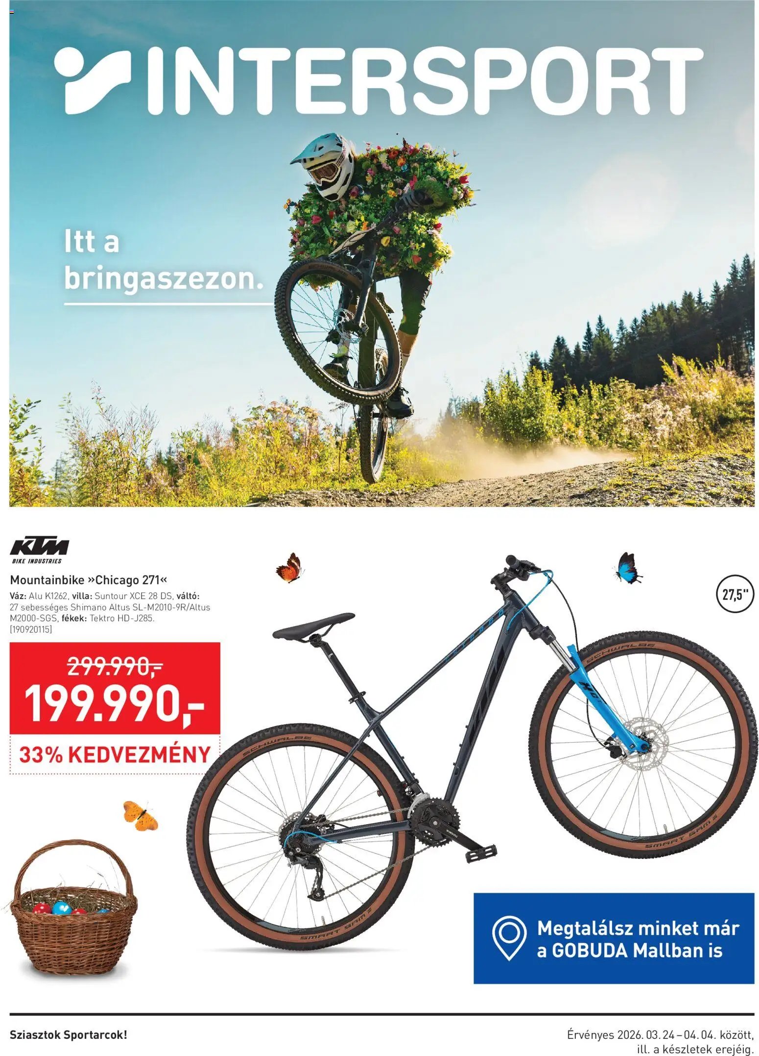 Intersport újság 2026.03.24. Intersport akciós újság (2026-03-24 - 2026-04-04)
