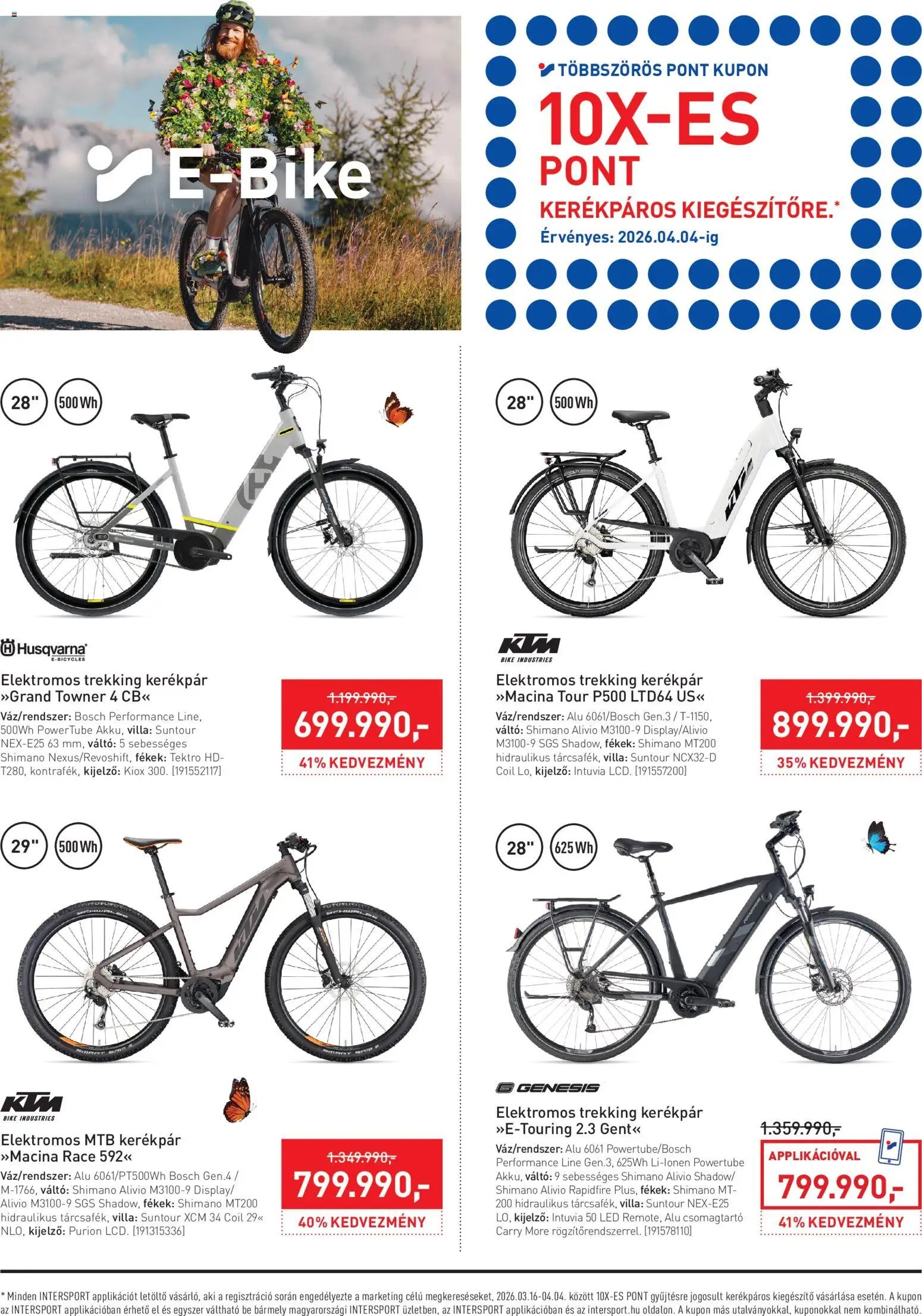 Intersport újság 2026.03.24. Intersport akciós újság (2026-03-24 - 2026-04-04)