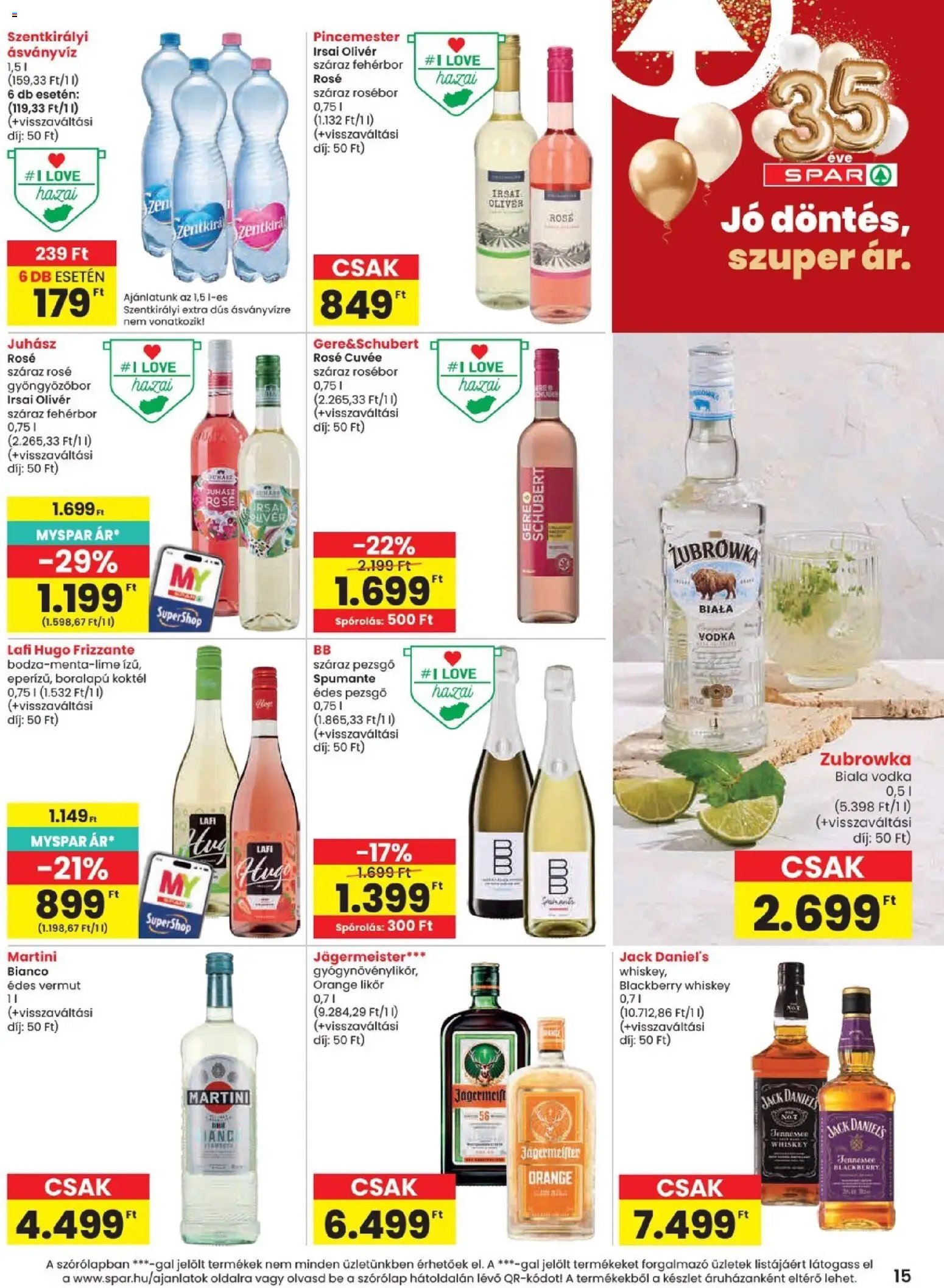 Spar újság 2026.08.06. Spar akciós újság