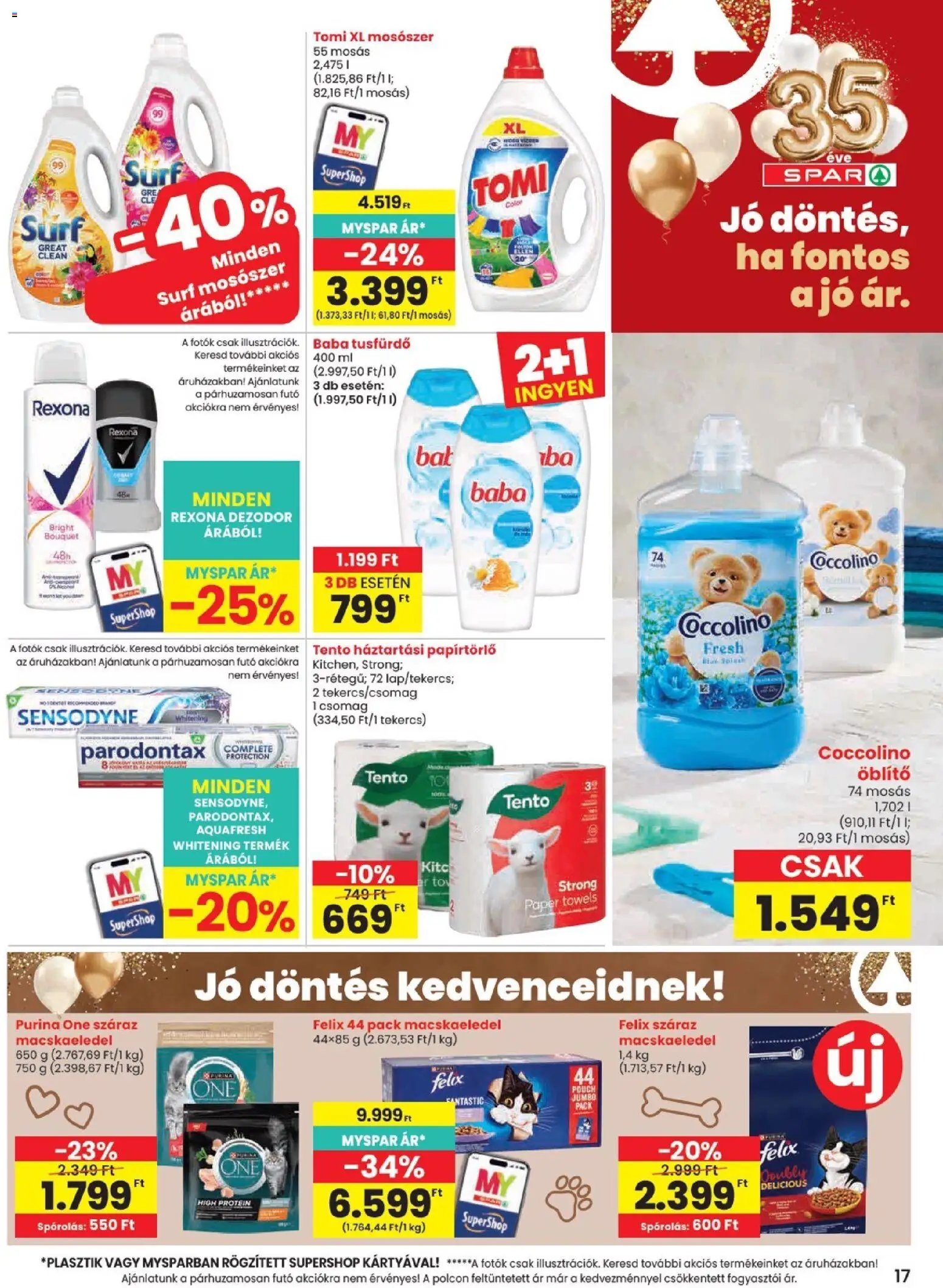 Spar újság 2026.08.06. Spar akciós újság
