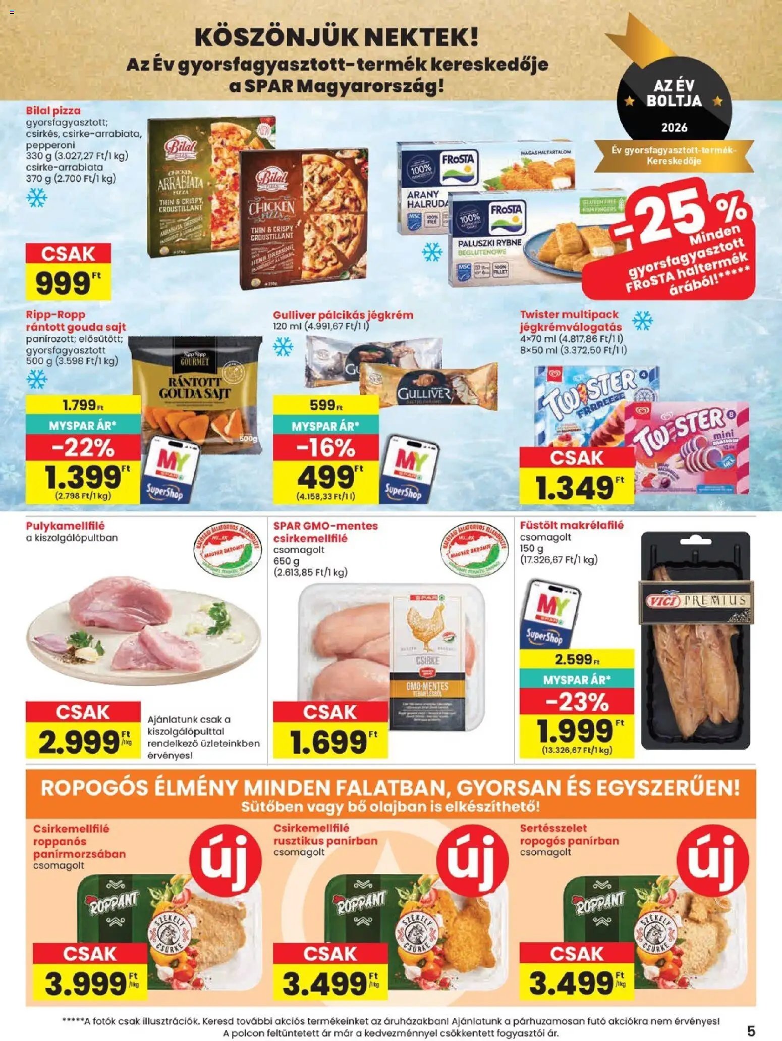 Spar újság 2026.08.06. Spar akciós újság