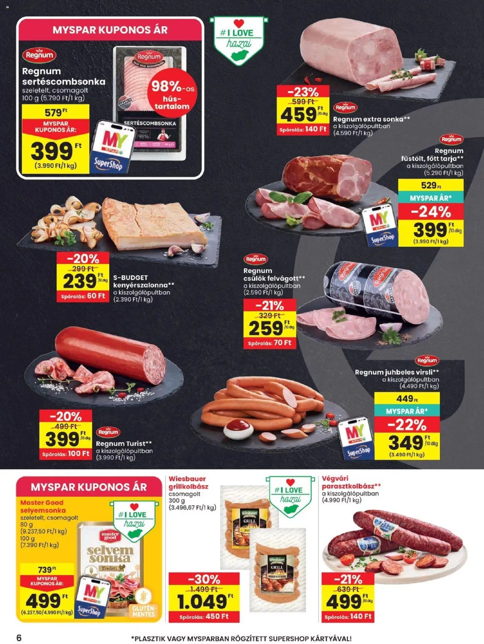 Spar újság 2026.08.06. Spar akciós újság