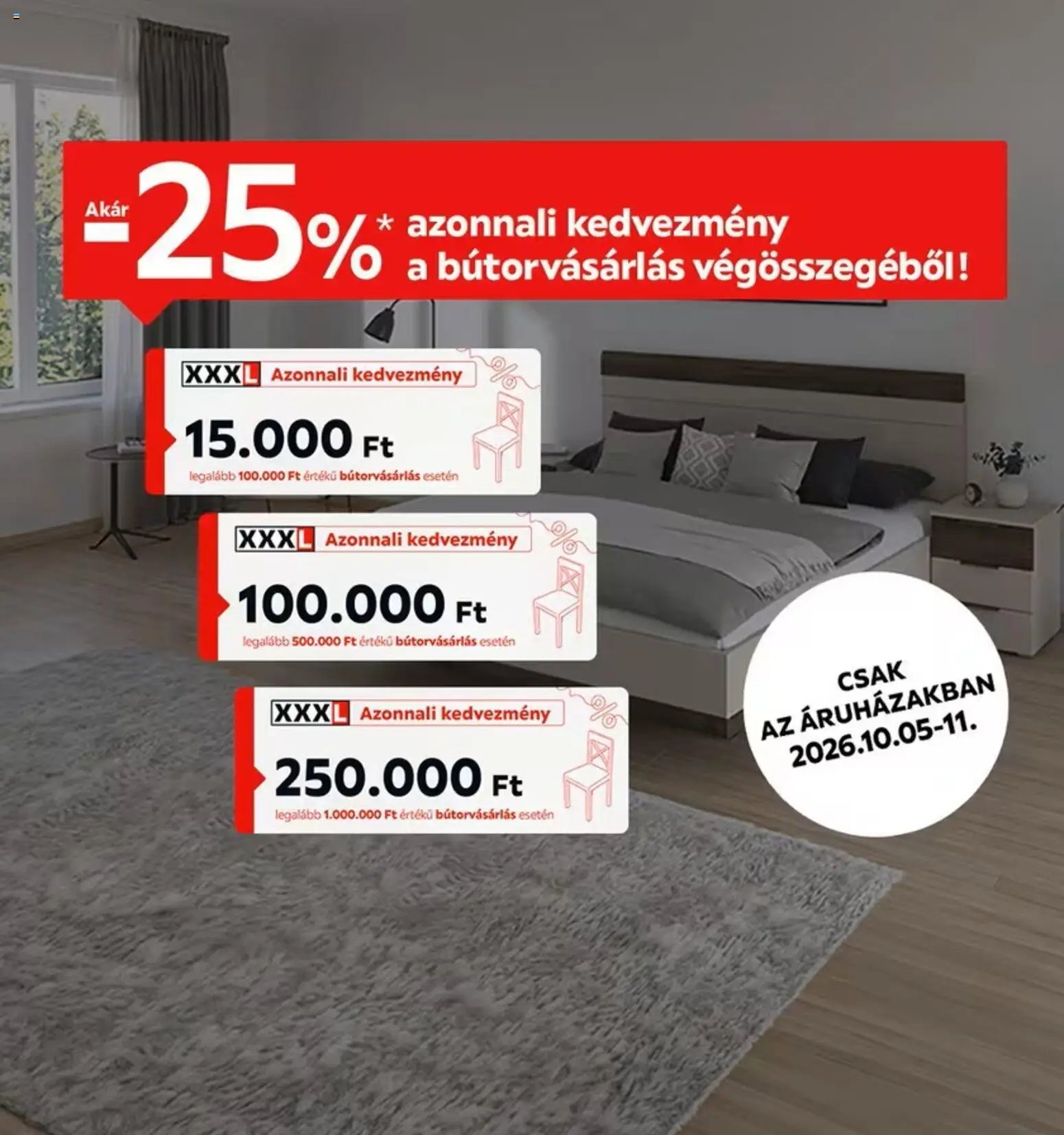 XXXLutz újság 2026.10.05. XXXLutz akciós újság