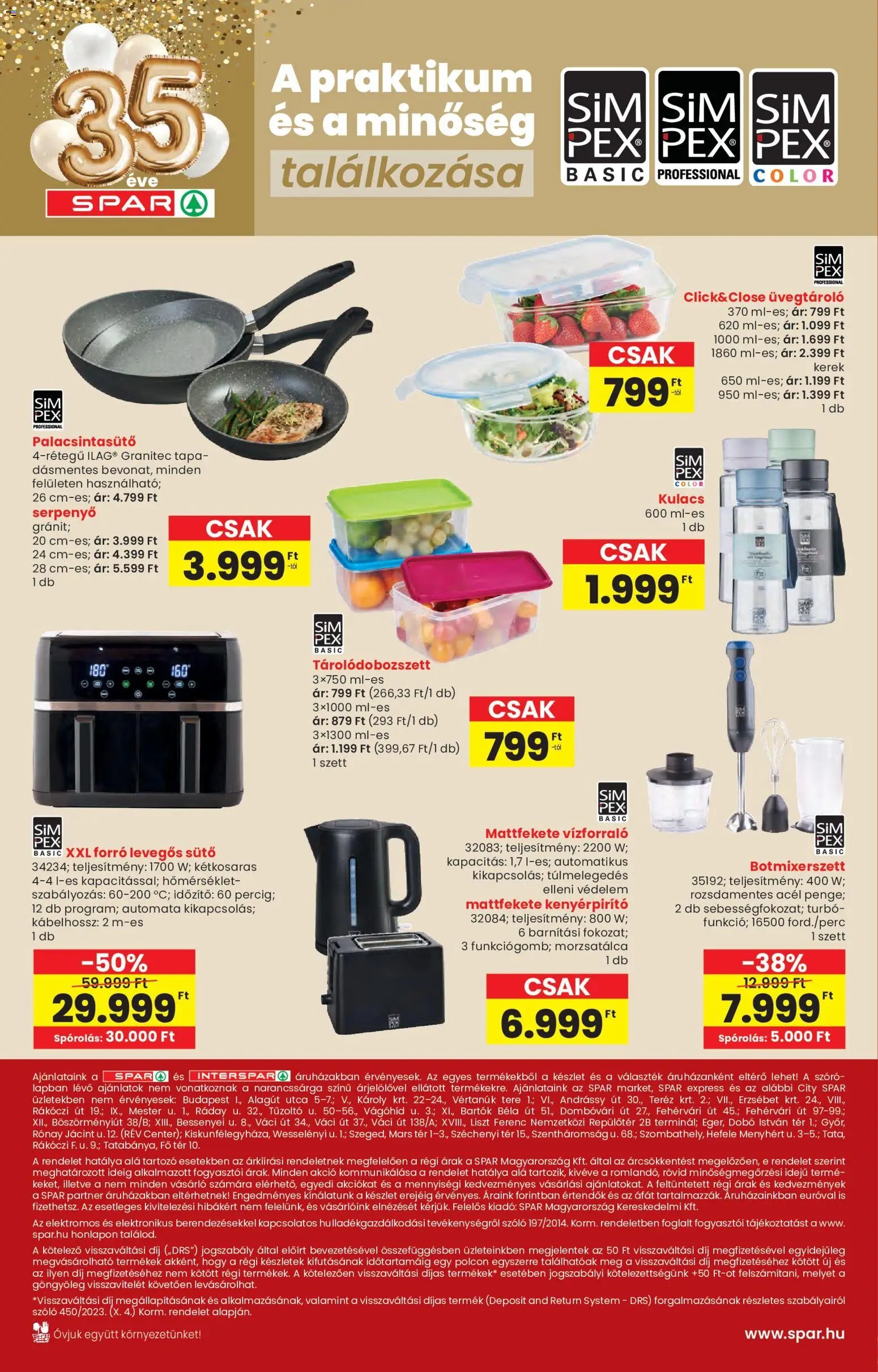 Spar újság 2026.01.21. Saját márka katalógus (2026-01-21 - 2026-02-11)