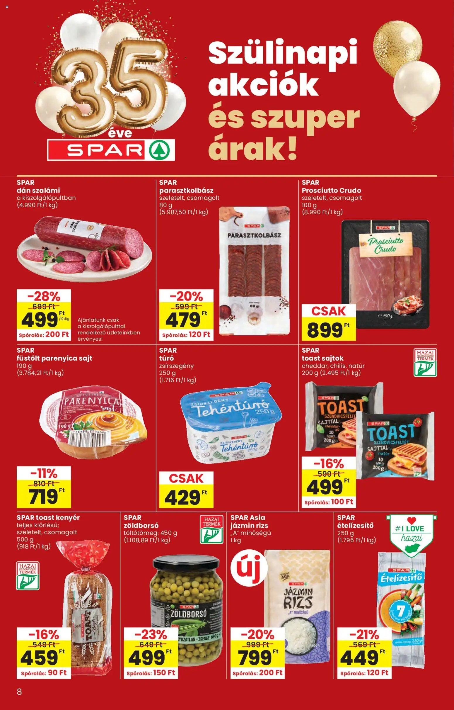 Spar újság 2026.01.21. Saját márka katalógus (2026-01-21 - 2026-02-11)