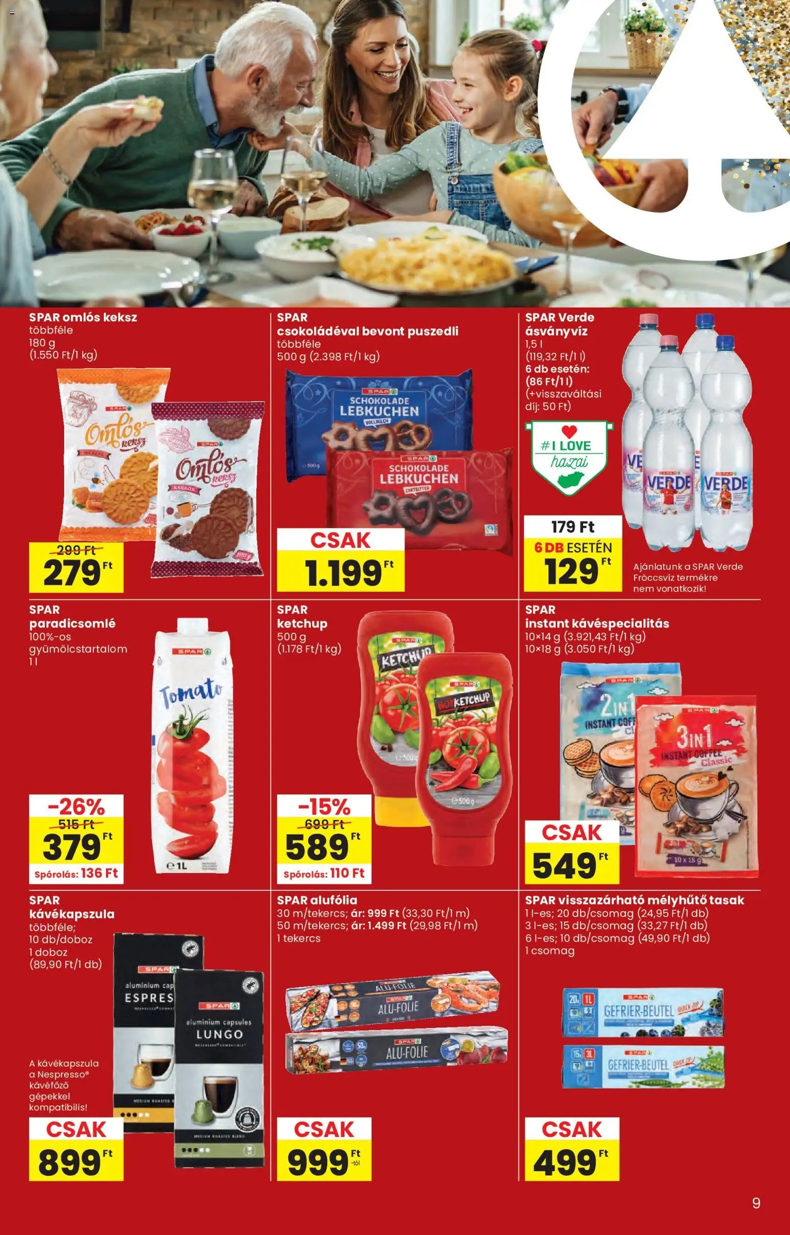 Spar újság 2026.01.21. Saját márka katalógus (2026-01-21 - 2026-02-11)