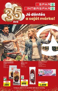Spar újság 2026.01.21. Saját márka katalógus (2026-01-21 - 2026-02-11)