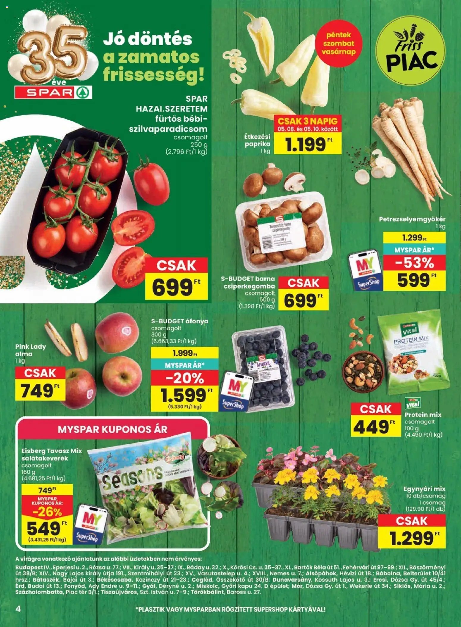 Spar újság 2026.05.07. Spar akciós újság (2026-05-07 - 2026-05-13)