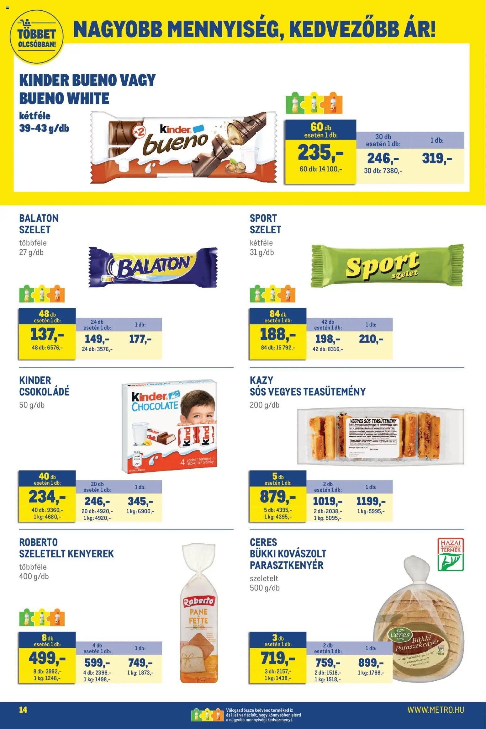 Metro újság 2026.03.01. Élelmiszer és Szezonális katalógus 2026/03 (2026-03-01 - 2026-03-04)