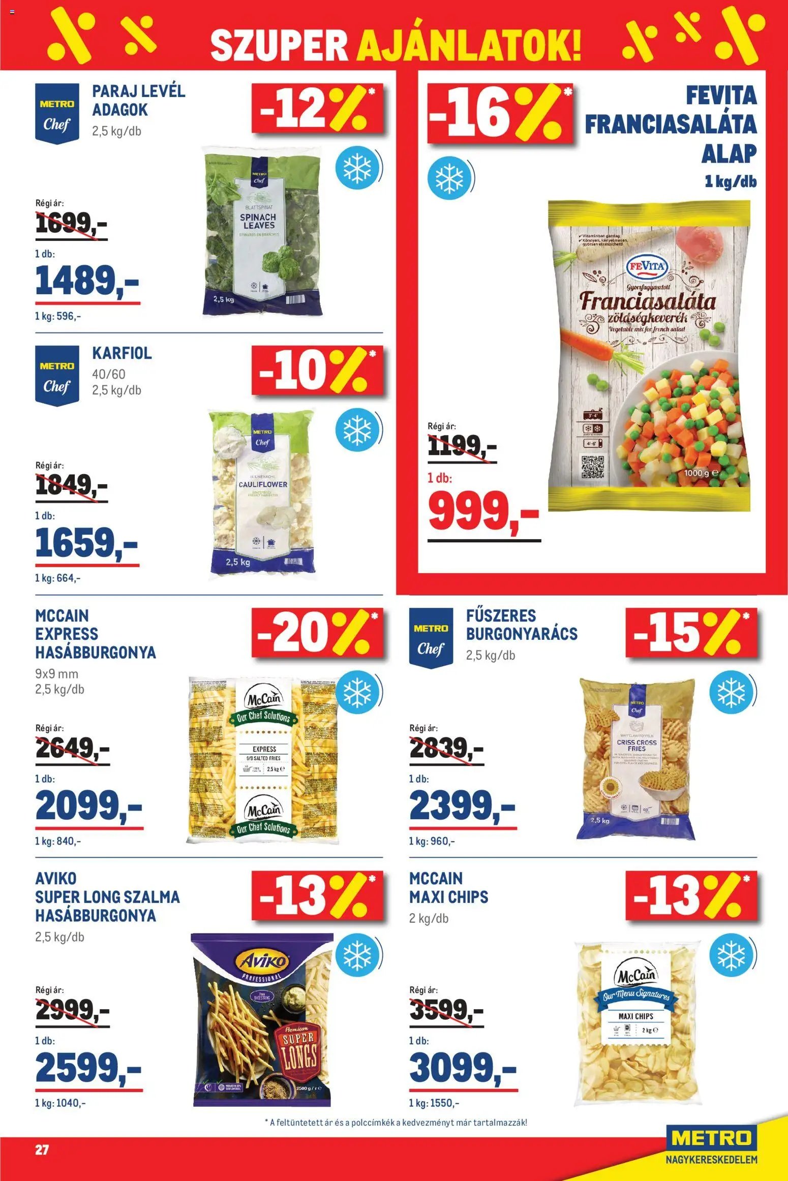 Metro újság 2026.03.01. Élelmiszer és Szezonális katalógus 2026/03 (2026-03-01 - 2026-03-04)