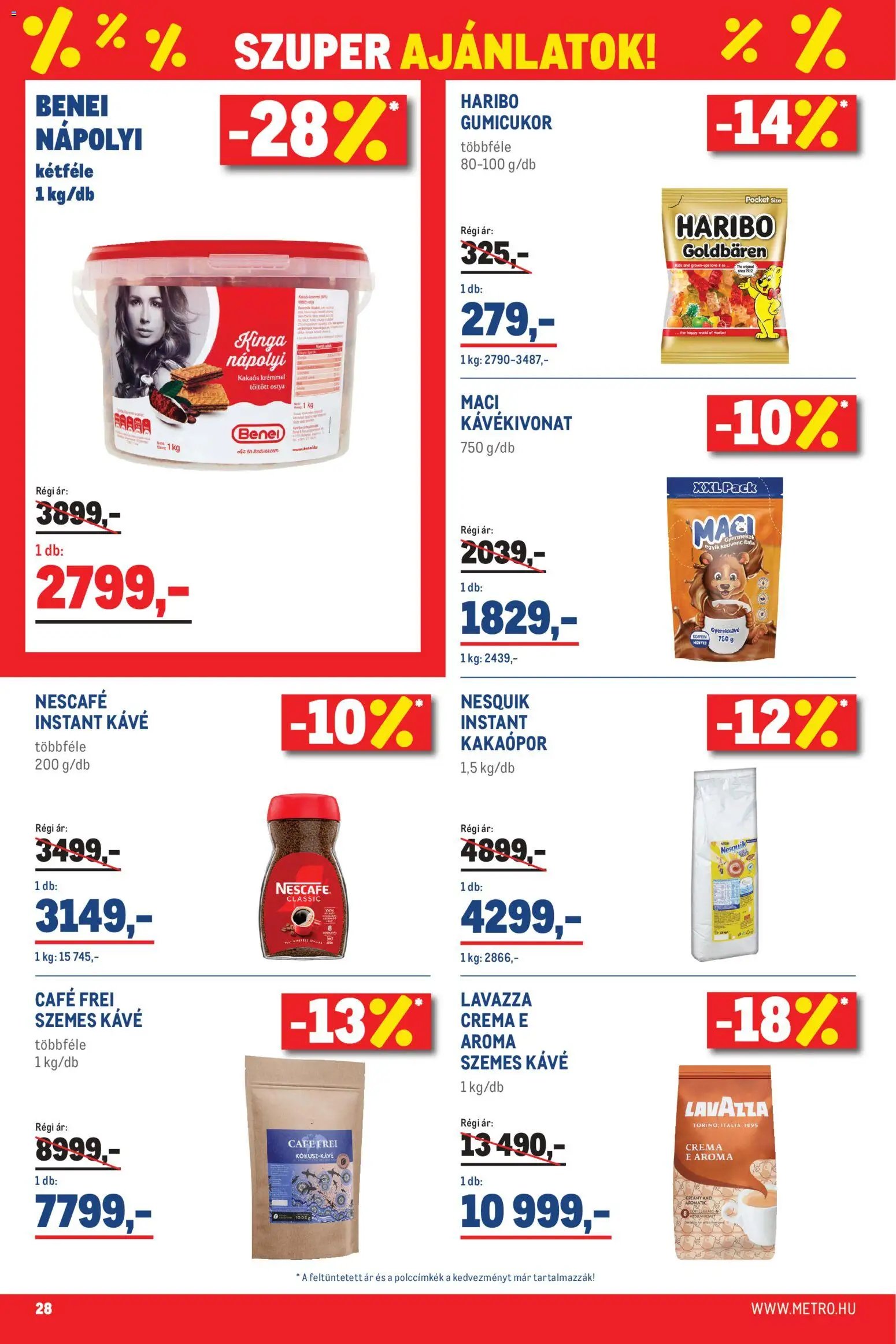 Metro újság 2026.03.01. Élelmiszer és Szezonális katalógus 2026/03 (2026-03-01 - 2026-03-04)