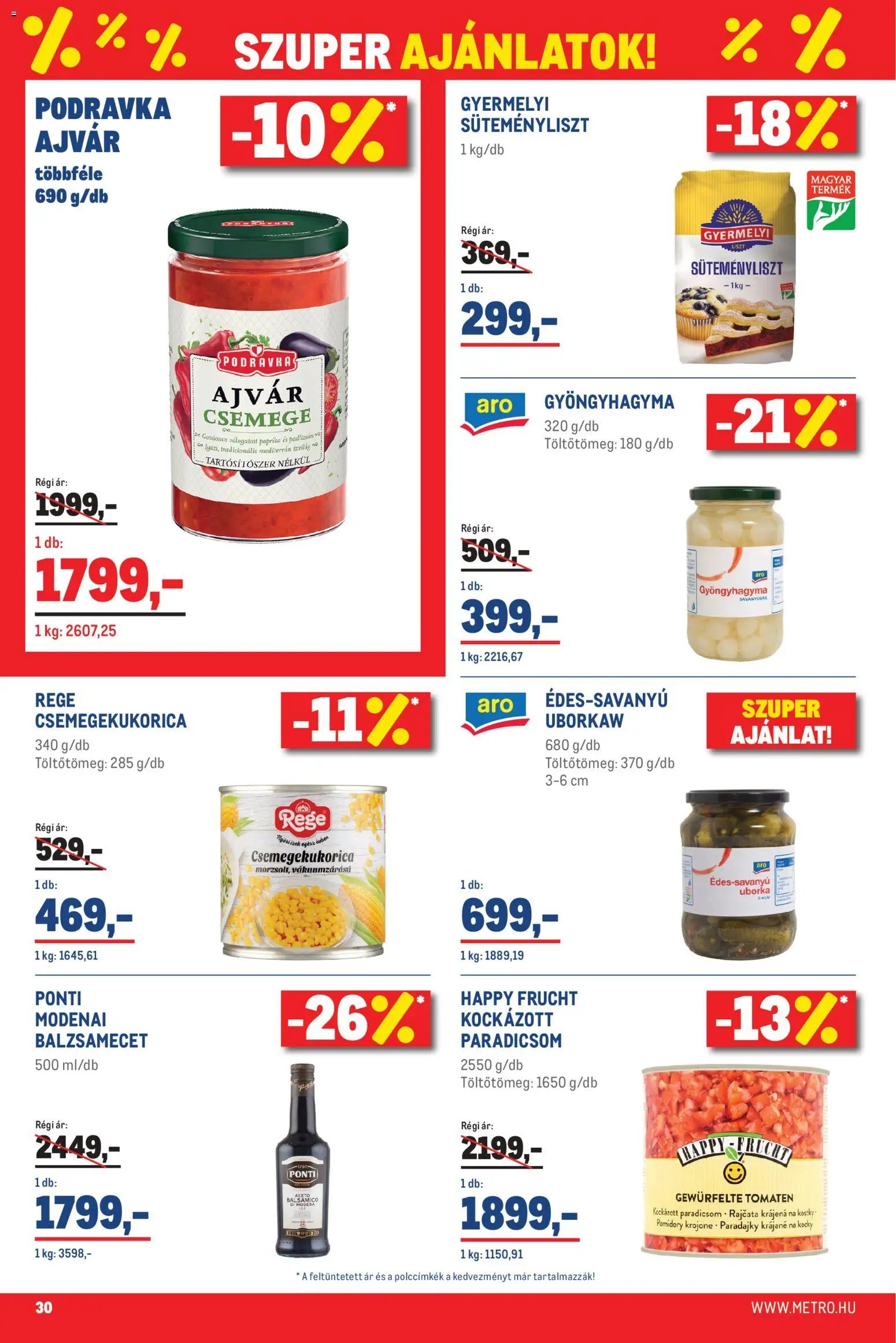 Metro újság 2026.03.01. Élelmiszer és Szezonális katalógus 2026/03 (2026-03-01 - 2026-03-04)