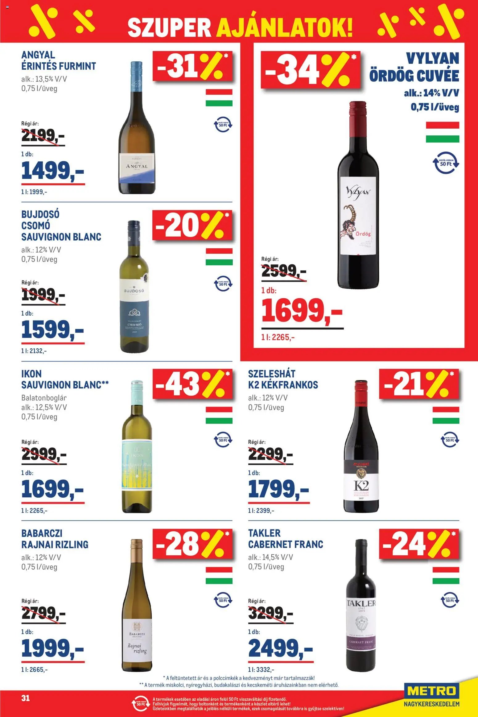 Metro újság 2026.03.01. Élelmiszer és Szezonális katalógus 2026/03 (2026-03-01 - 2026-03-04)