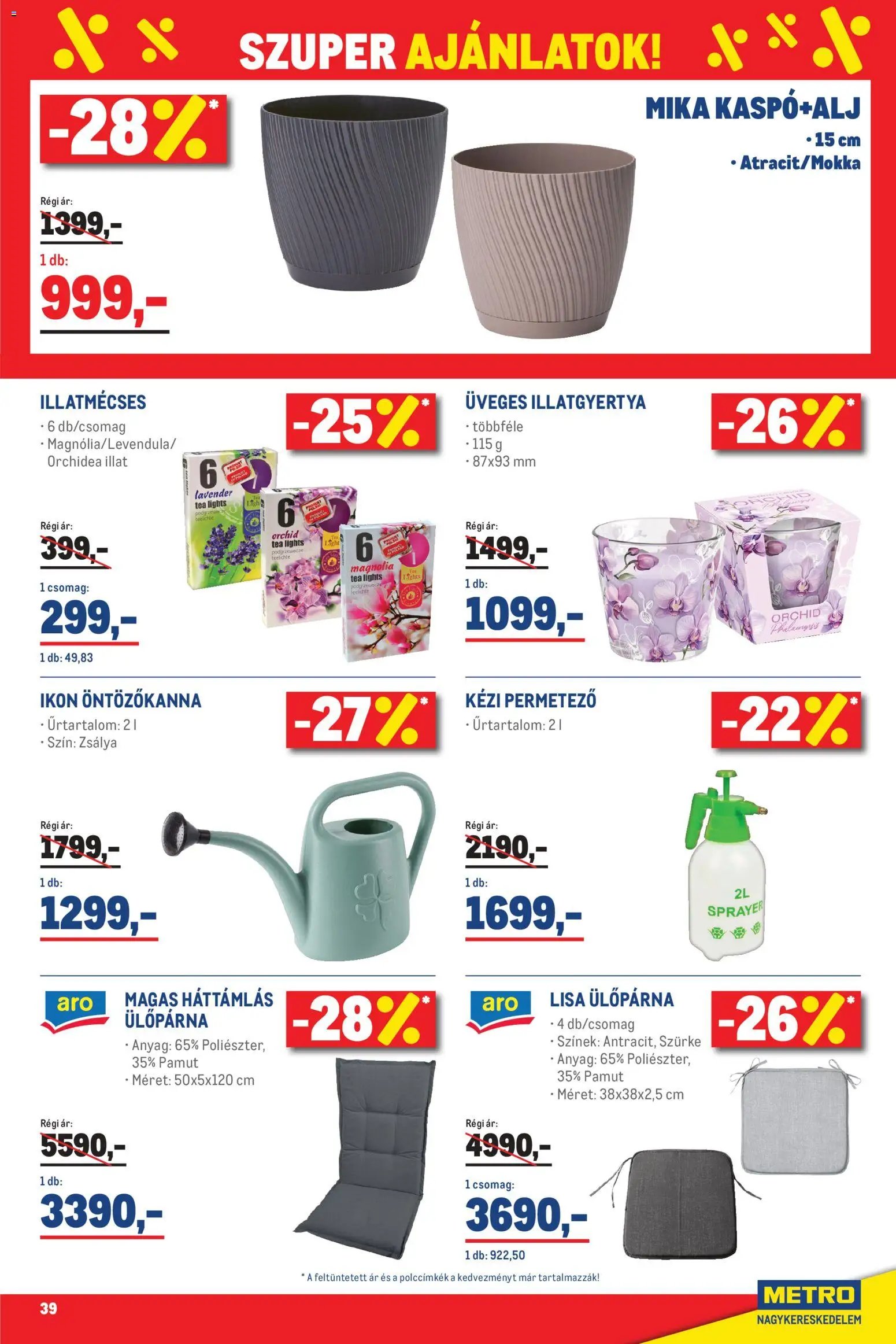 Metro újság 2026.03.01. Élelmiszer és Szezonális katalógus 2026/03 (2026-03-01 - 2026-03-04)