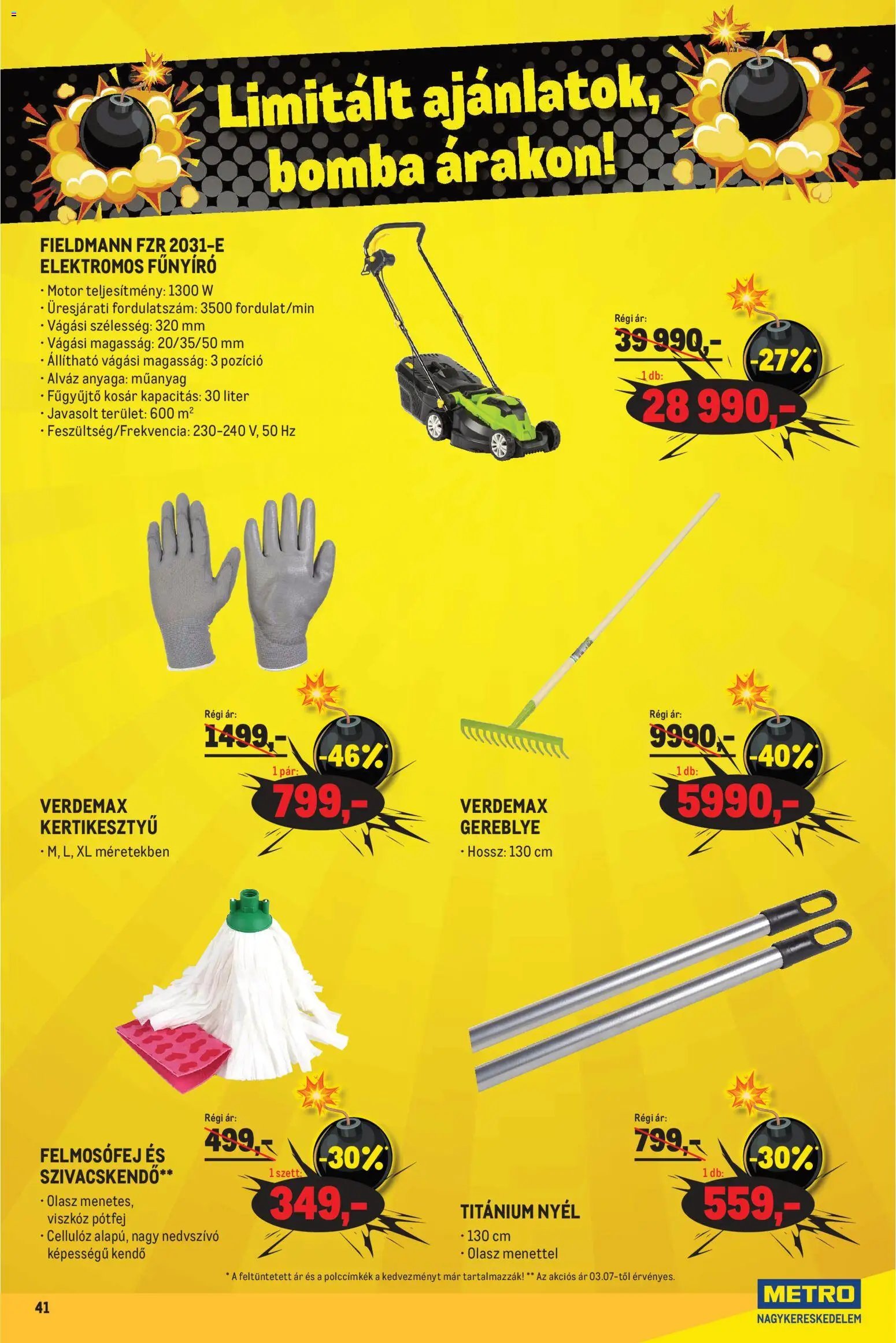 Metro újság 2026.03.01. Élelmiszer és Szezonális katalógus 2026/03 (2026-03-01 - 2026-03-04)