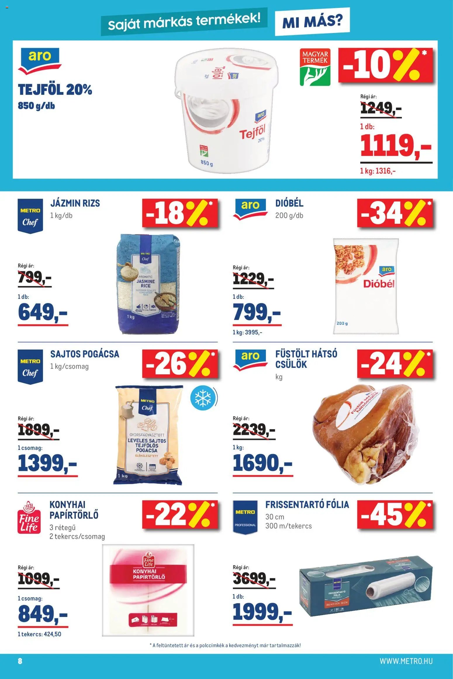 Metro újság 2026.03.01. Élelmiszer és Szezonális katalógus 2026/03 (2026-03-01 - 2026-03-04)