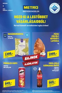 Metro újság 2026.03.01. Élelmiszer és Szezonális katalógus 2026/03 (2026-03-01 - 2026-03-04)