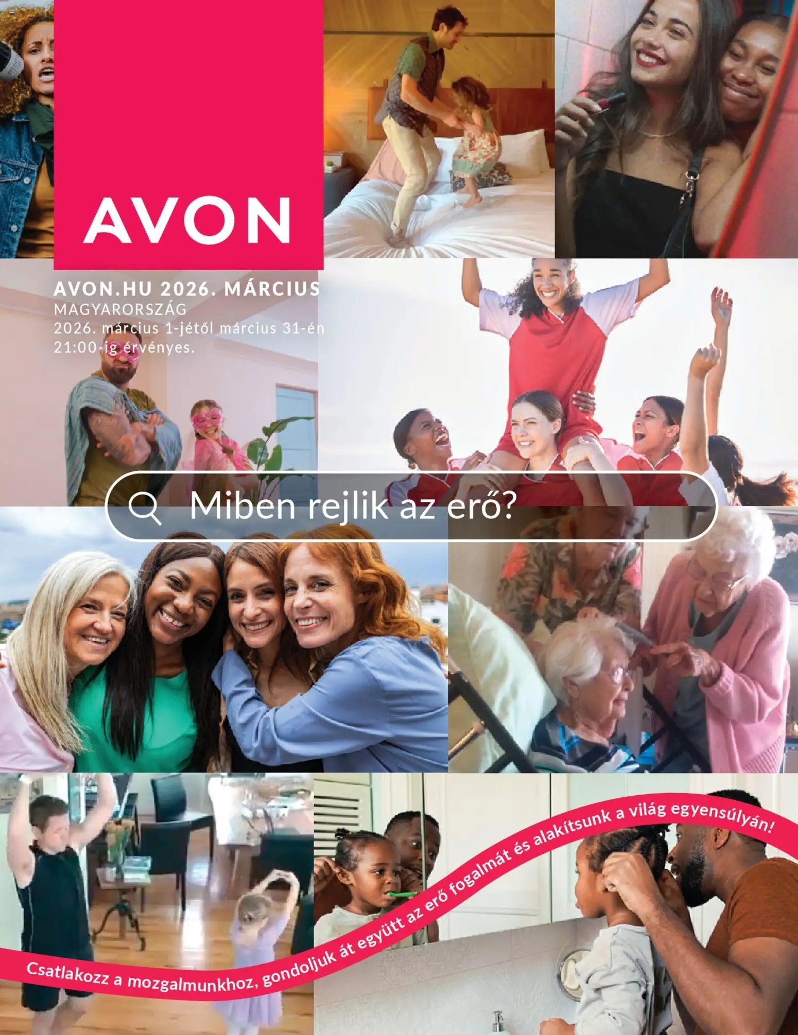 Avon újság 2026.03.01. AVON online katalógus 2026 márciusi (2026-03-01 - 2026-03-31)