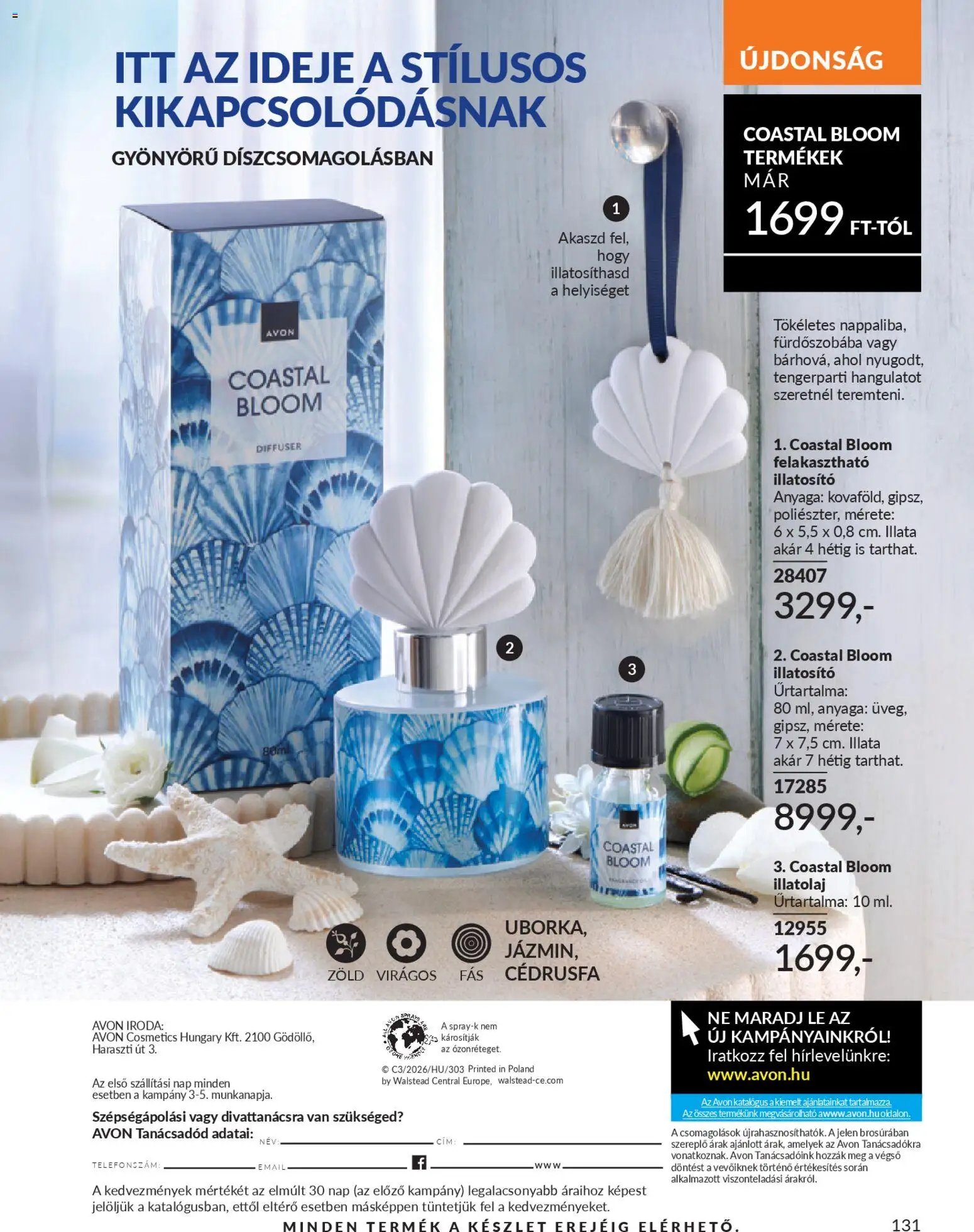 Avon újság 2026.03.01. AVON online katalógus 2026 márciusi (2026-03-01 - 2026-03-31)