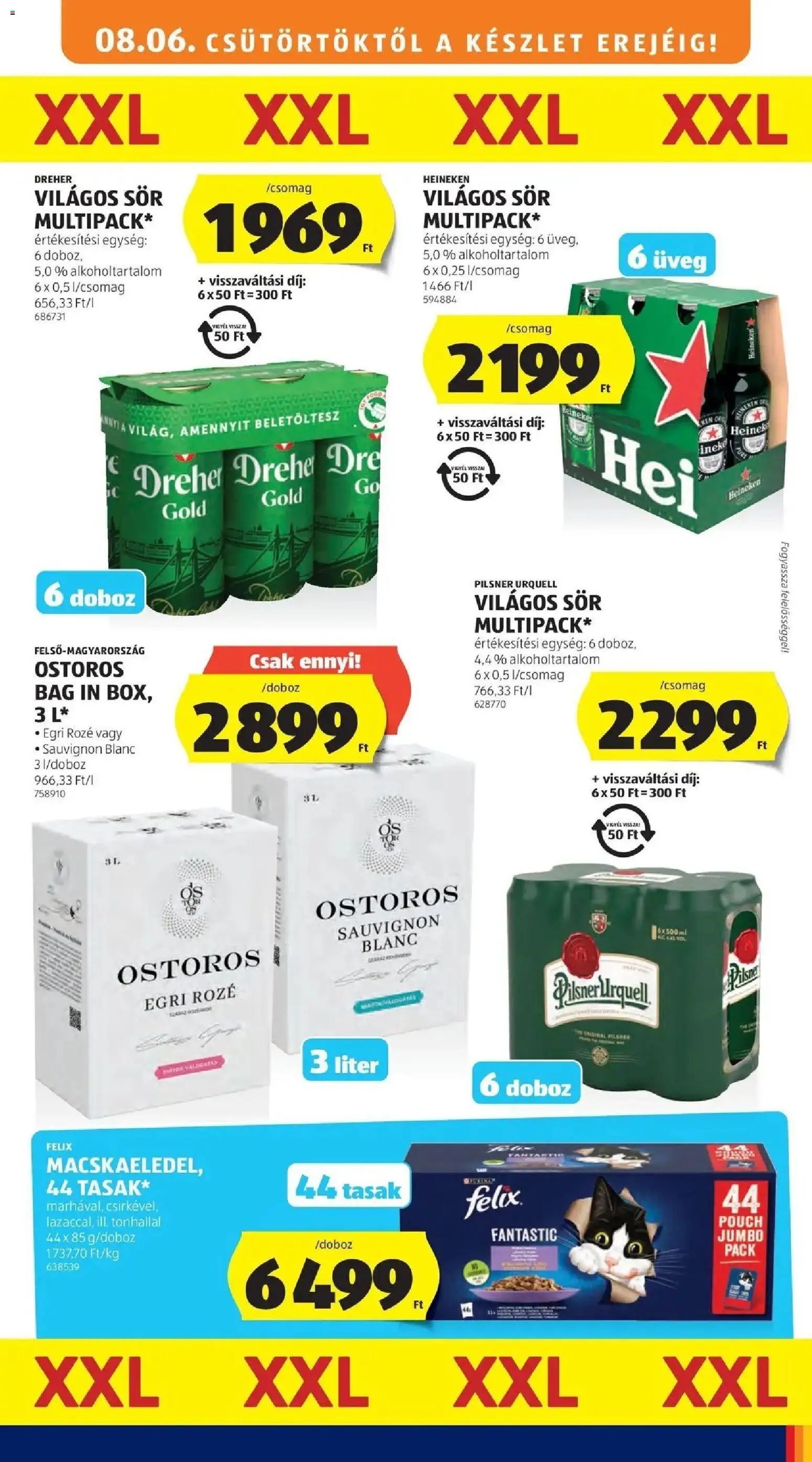 Aldi újság 2026.08.06. Aldi aktuális akciós újság