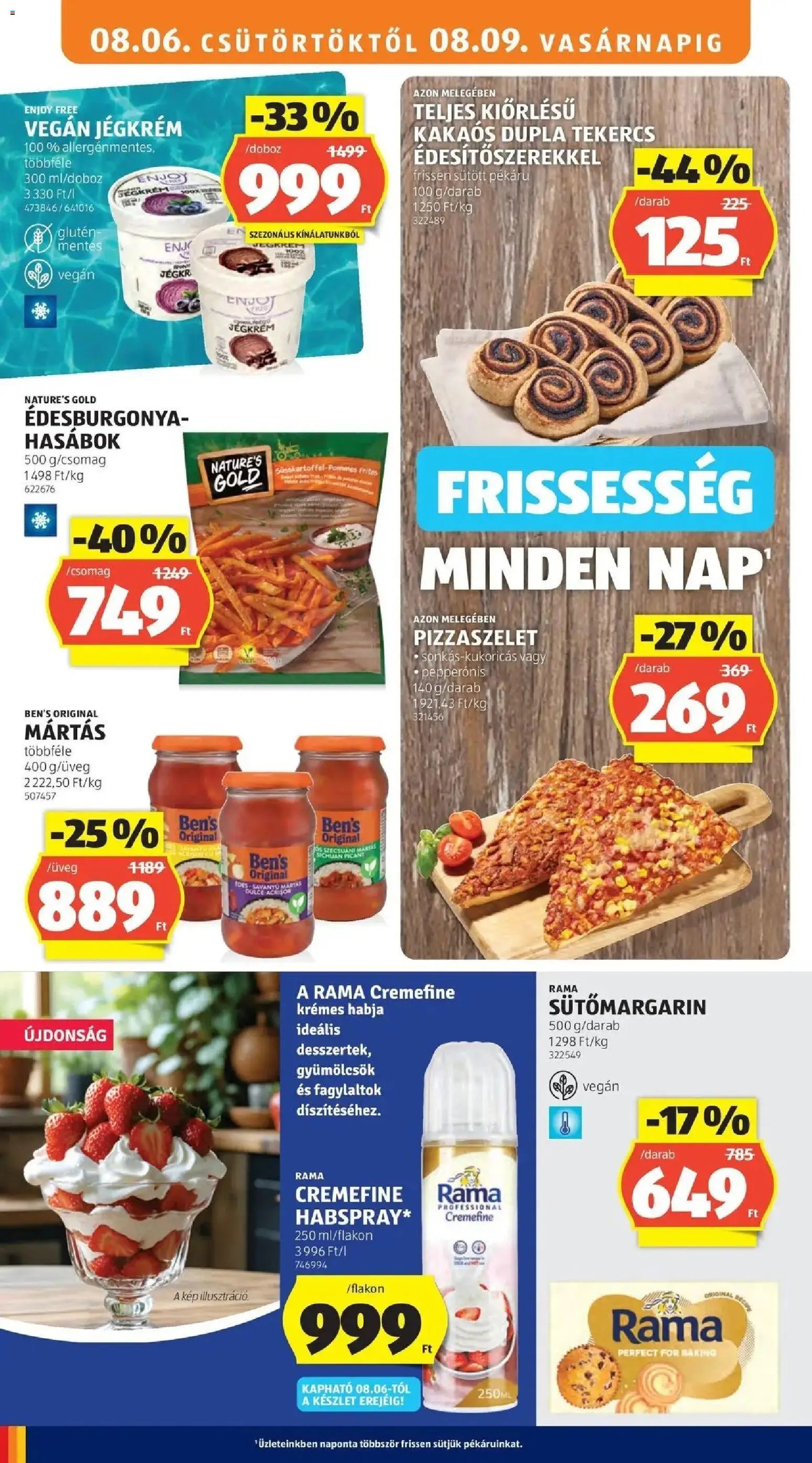 Aldi újság 2026.08.06. Aldi aktuális akciós újság