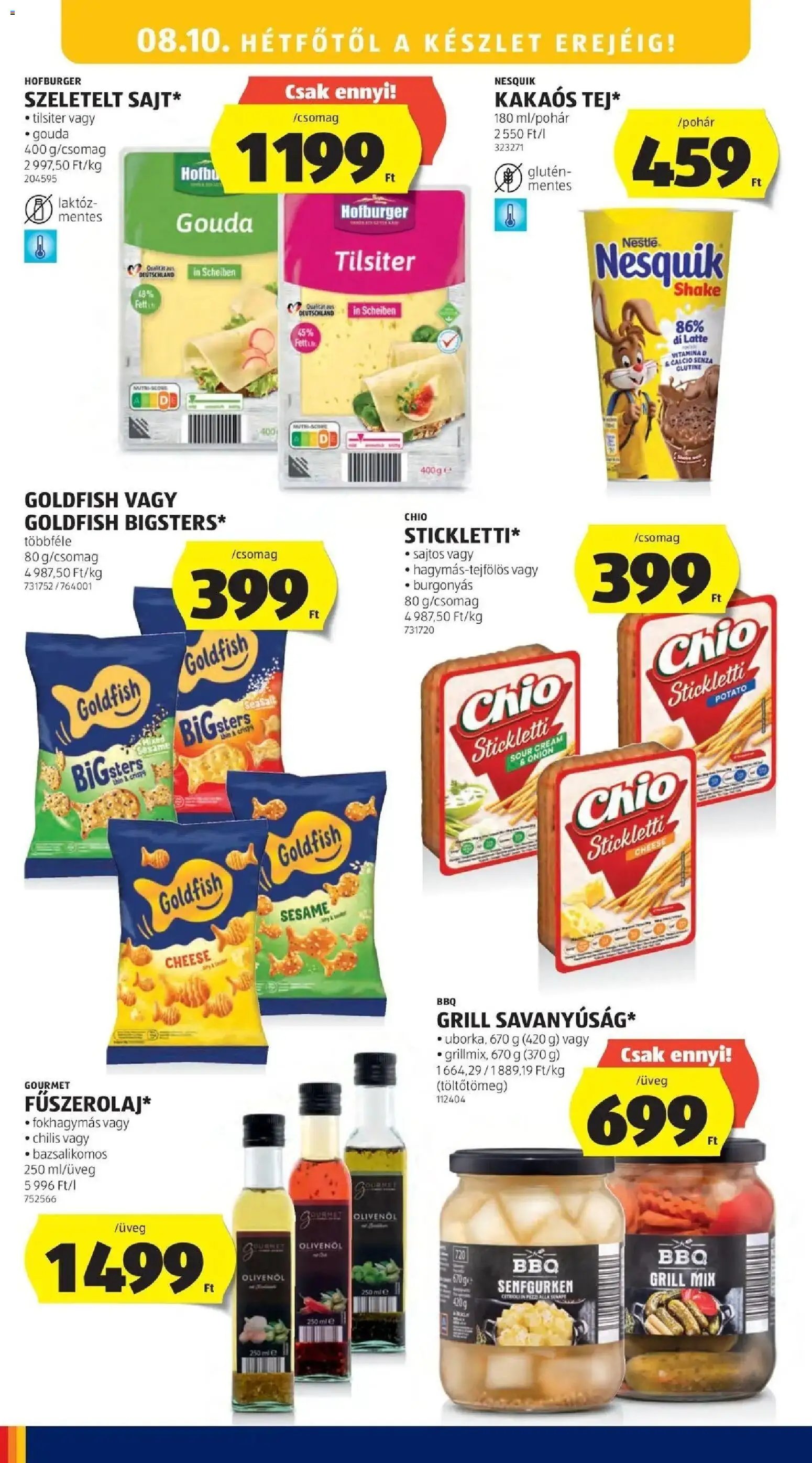 Aldi újság 2026.08.06. Aldi aktuális akciós újság