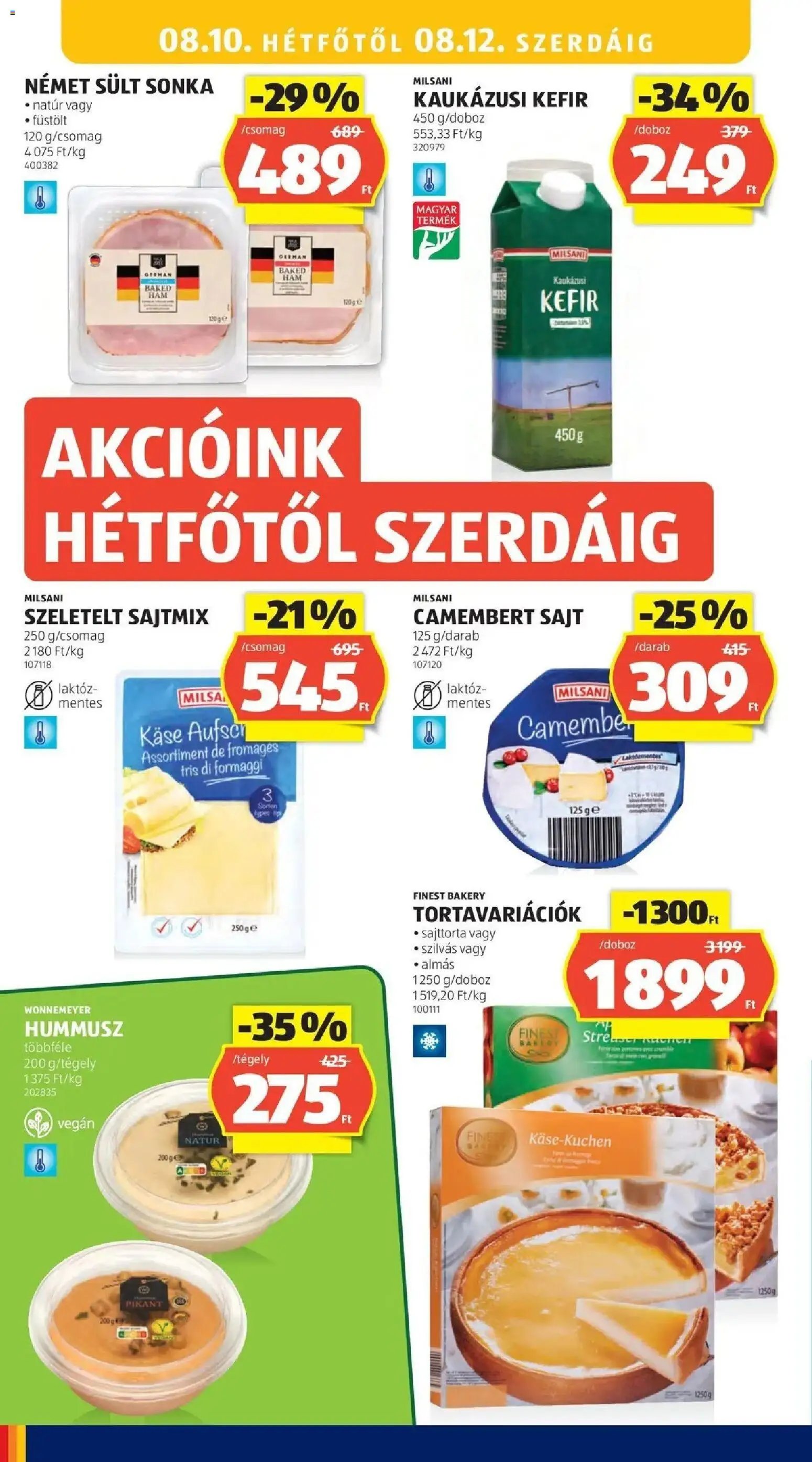 Aldi újság 2026.08.06. Aldi aktuális akciós újság