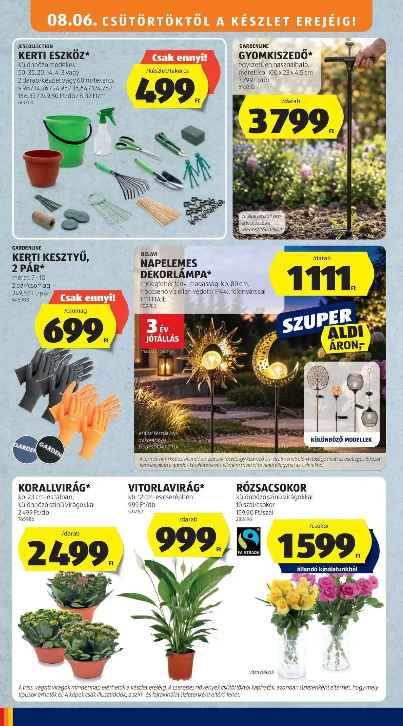 Aldi újság 2026.08.06. Aldi aktuális akciós újság
