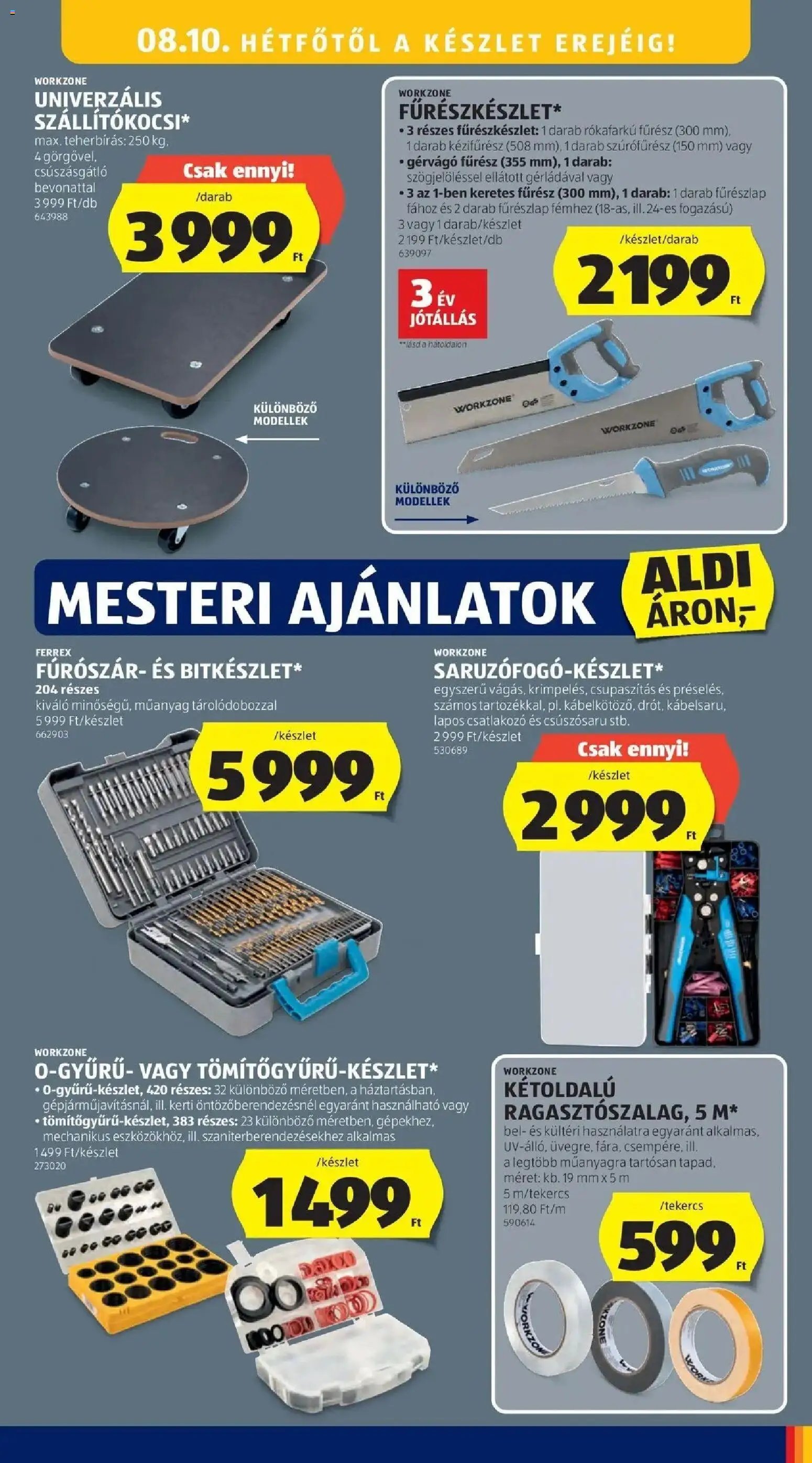Aldi újság 2026.08.06. Aldi aktuális akciós újság