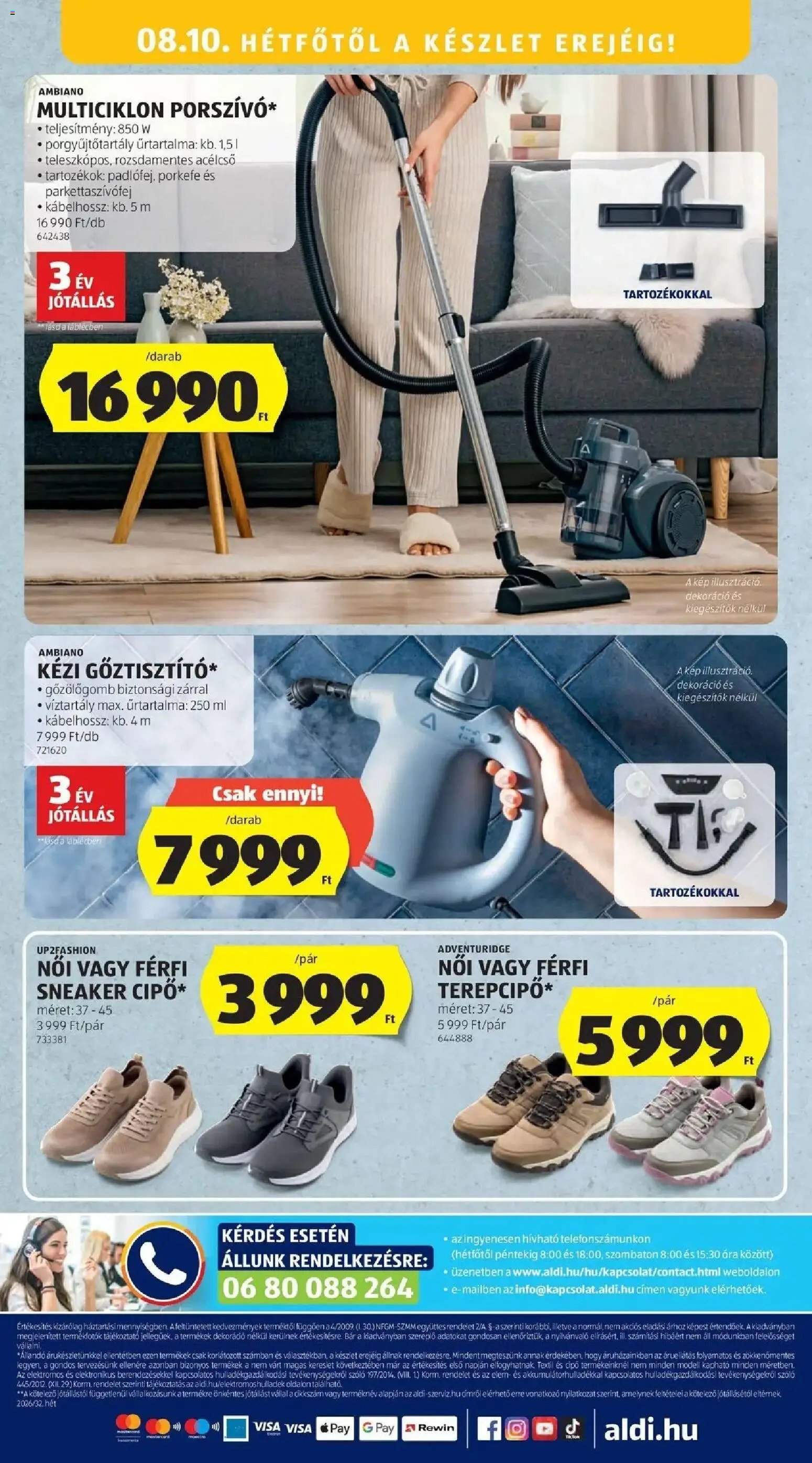 Aldi újság 2026.08.06. Aldi aktuális akciós újság