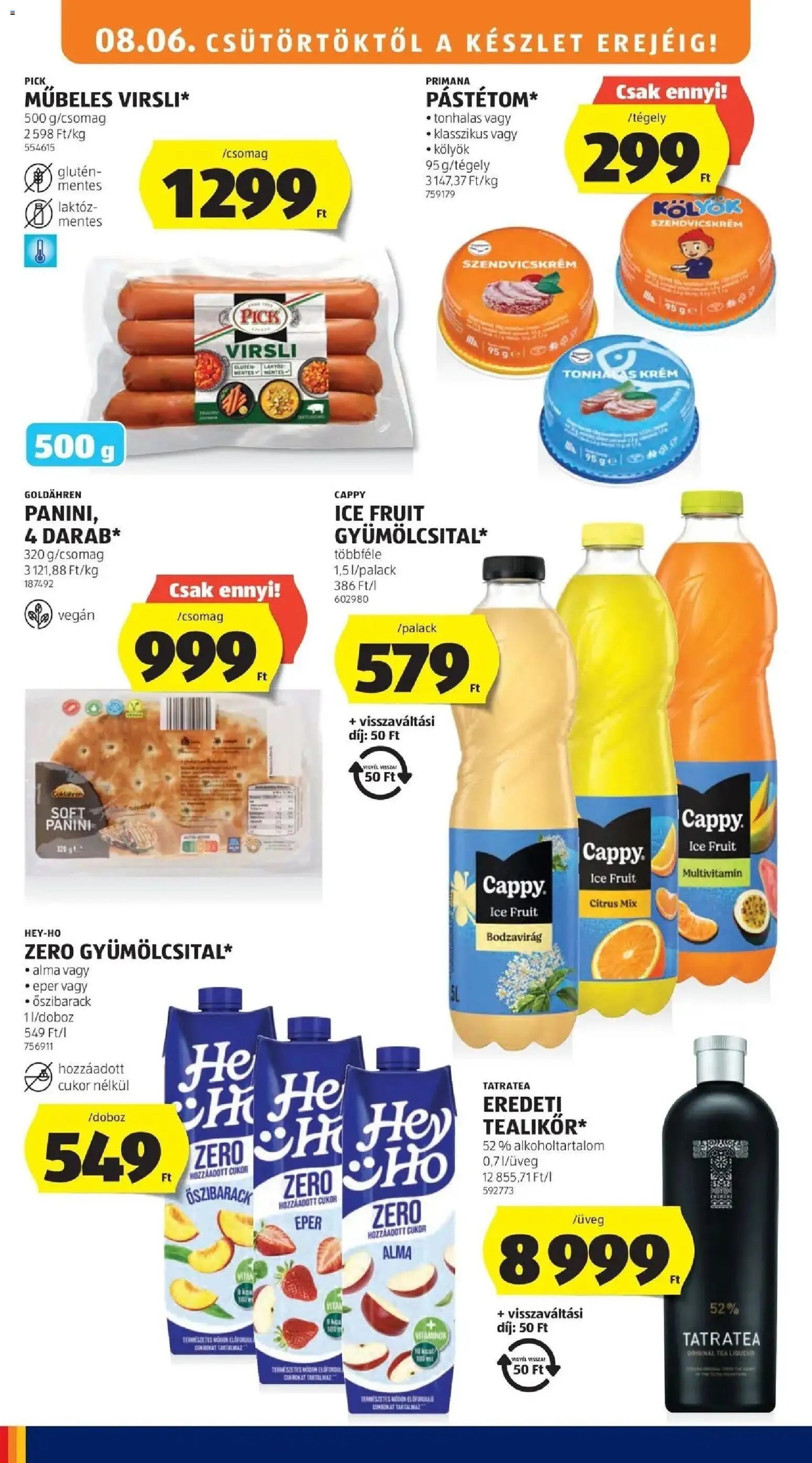 Aldi újság 2026.08.06. Aldi aktuális akciós újság